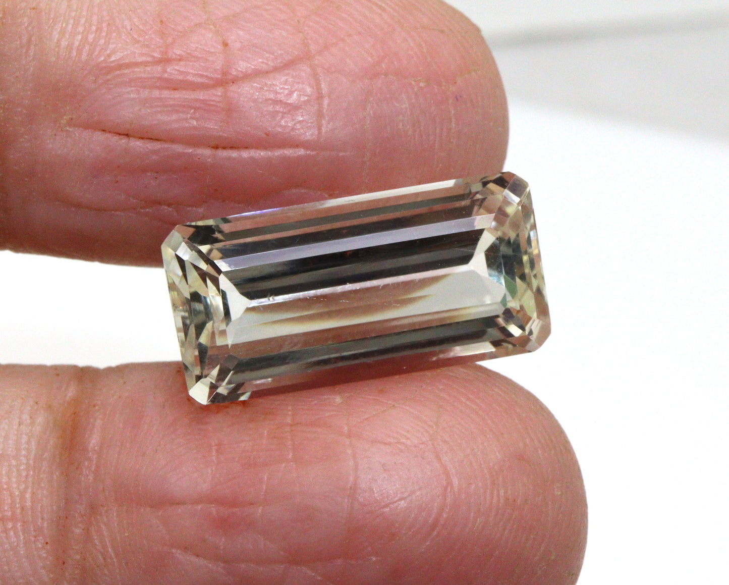 6.8 Ct AAA Natural Yellow Aquamarine Emerald Cut | 16.7 × 8.3 mm Golden Aquamarine Loose Gemstone | March Birthstone