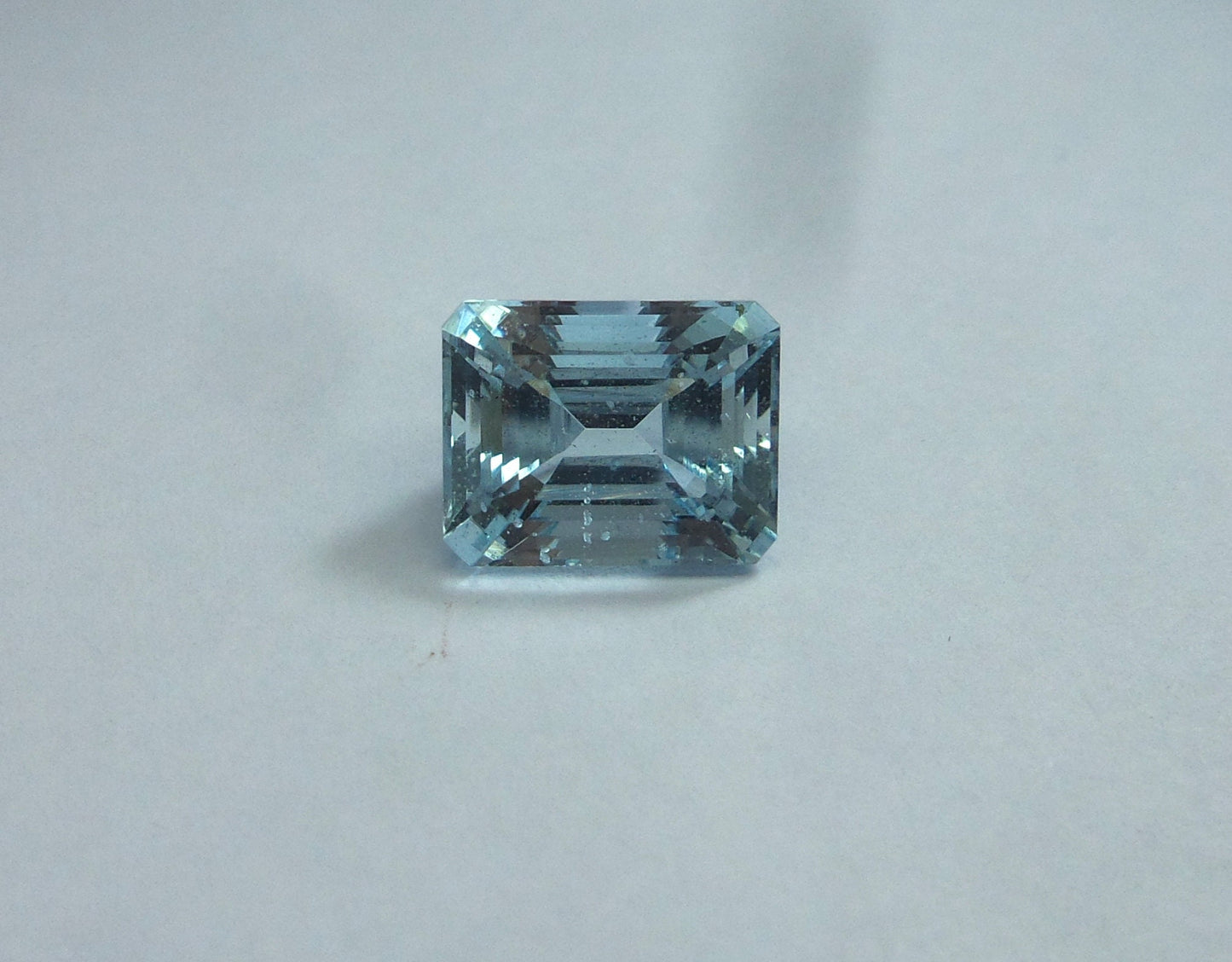 6.5 Ct Natural Aquamarine Emerald Cut | Large Blue Aquamarine Gemstone | March Birthstone | Octagon Loose Aquamarine for Ring Pendant
