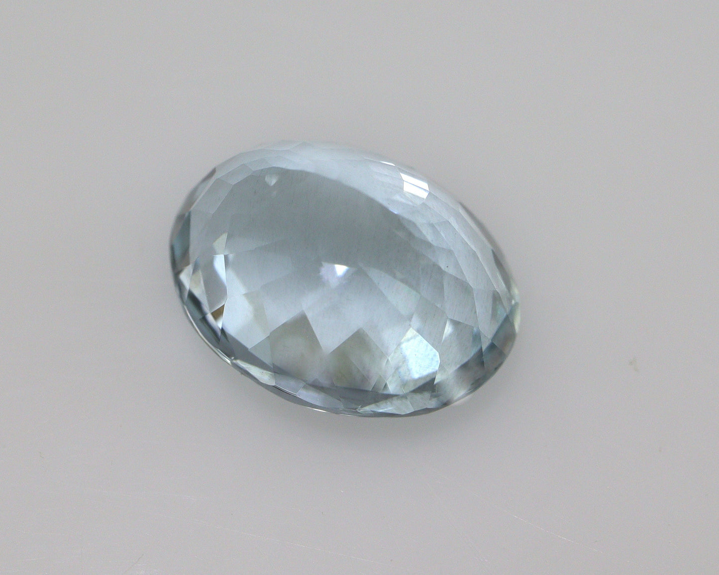 2.6 Ct AAA Natural Aquamarine Oval 9.9x7.6 mm Loose Gemstone for Halo Ring, Pendant, Solitaire Jewelry
