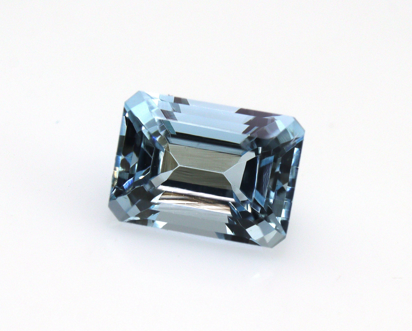 Natural Aquamarine Emerald Cut 7x5 mm, Medium Blue AAA Gemstone, Loose Aquamarine for Necklace or Ring, March Birthstone Stone