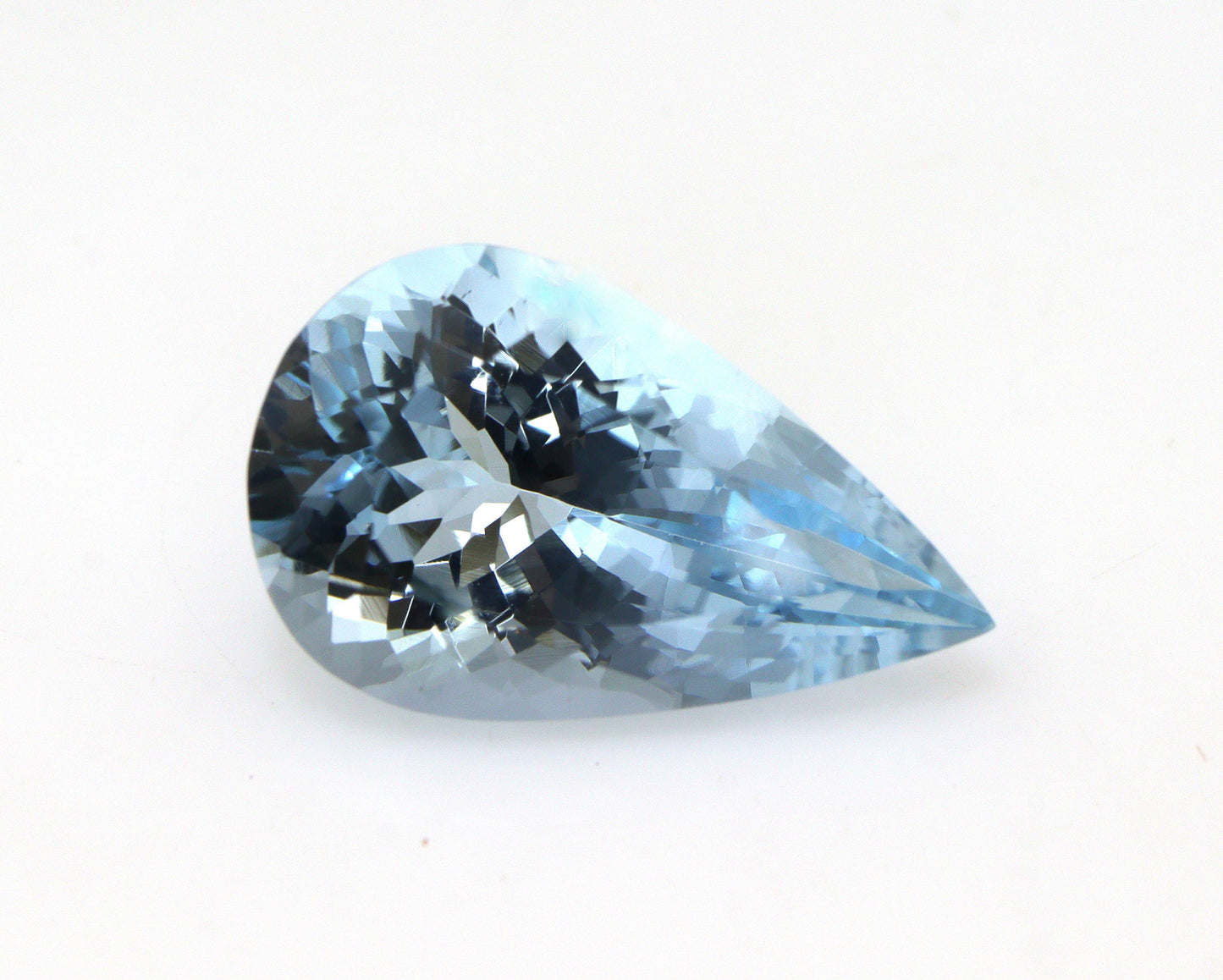 5 Ct Natural Aquamarine Pear Cut • AAA+ Medium–Dark Blue Aquamarine • Big Gemstone for Ring • Unheated Statement Aquamarine