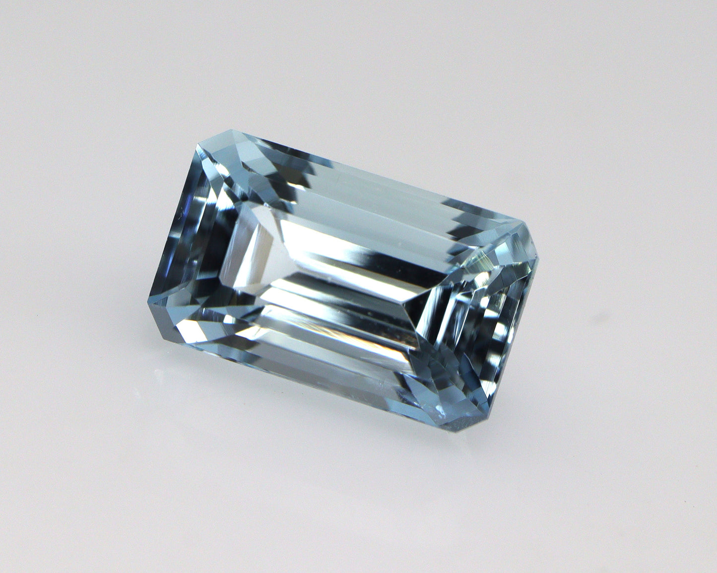 1.8 Ct AAA+ Natural Medium Blue Aquamarine Emerald Cut | Loose Gemstone | March Birthstone