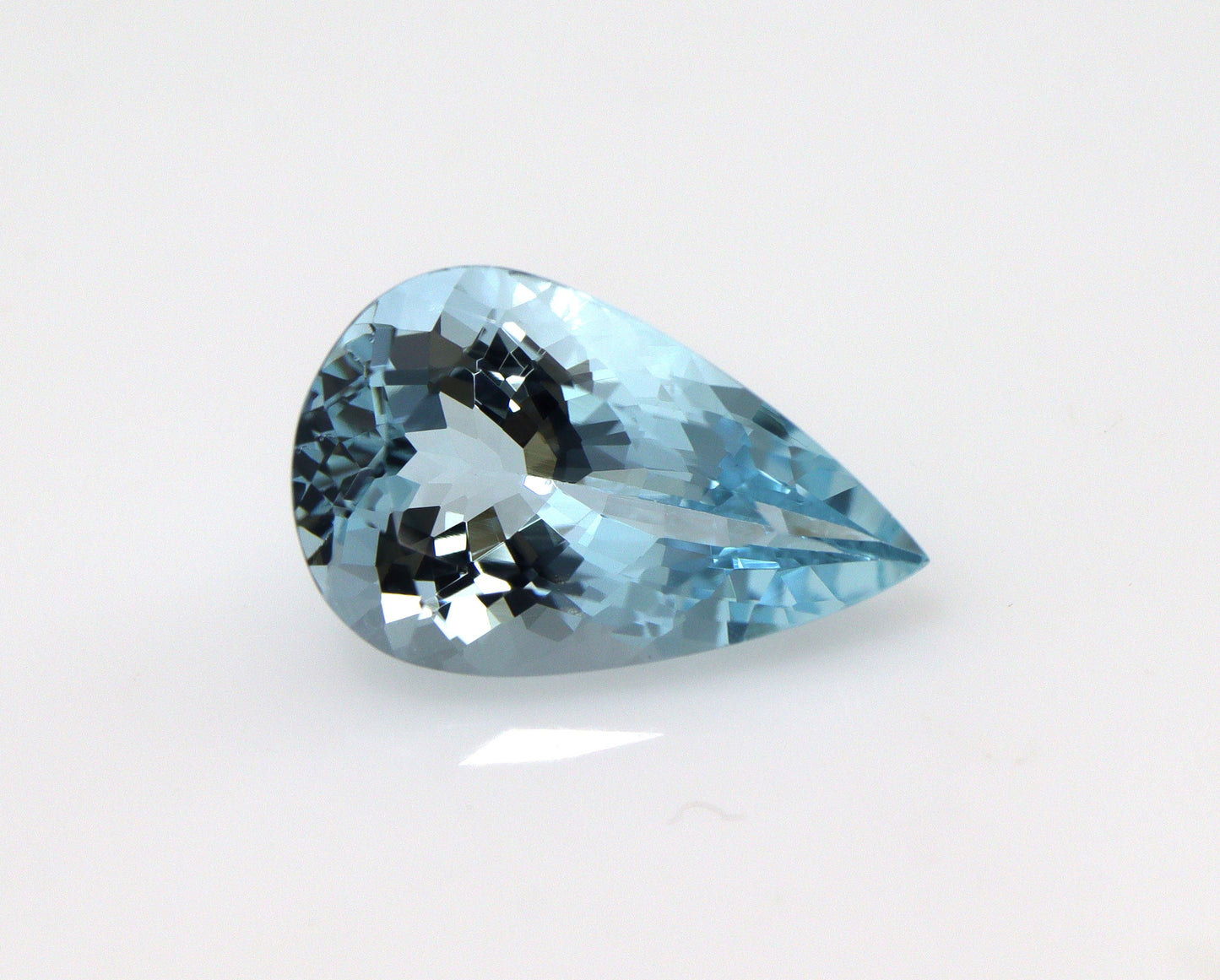 4.2 Ct AAA+ Natural Aquamarine Pear Cut Gemstone | Pure Blue Aquamarine | March Birthstone | Top Grade Stone for Ring or Pendant