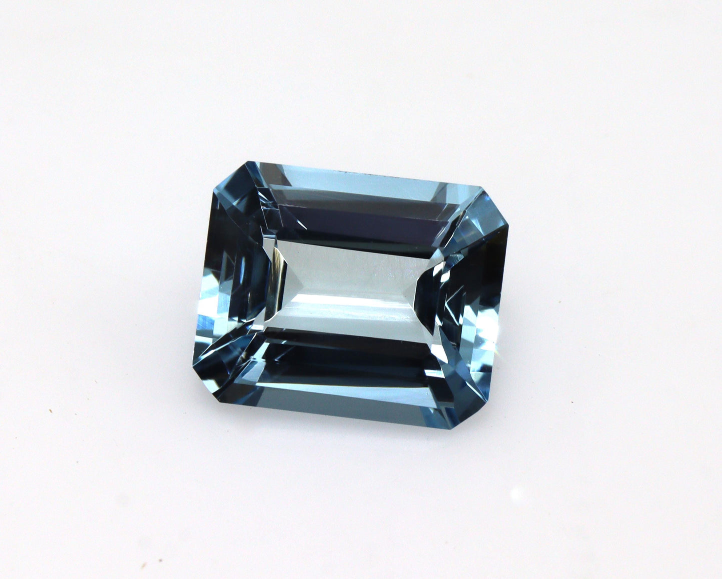 2.9 Ct AAA+ Aquamarine Emerald Cut 10x8 mm | Natural Blue Gemstone for Solitaire Ring, Wedding Ring, TOP GRADE!