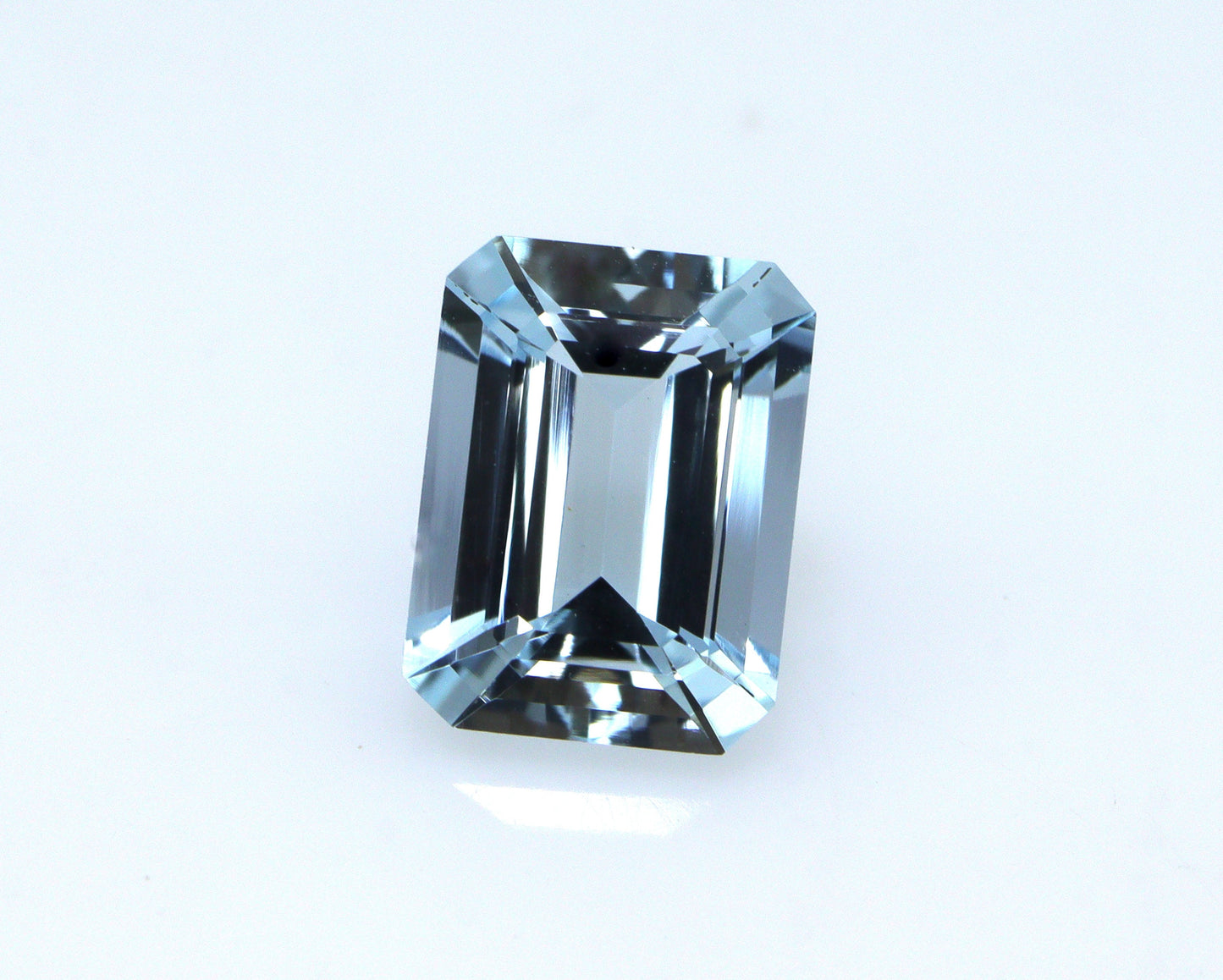 1.5 Ct Natural Aquamarine Emerald Cut | 8.3x6.3mm AAA Gemstone, Eye Clean Aquamarine for Ring or Necklace, March Birthstone, Ring Making Gem