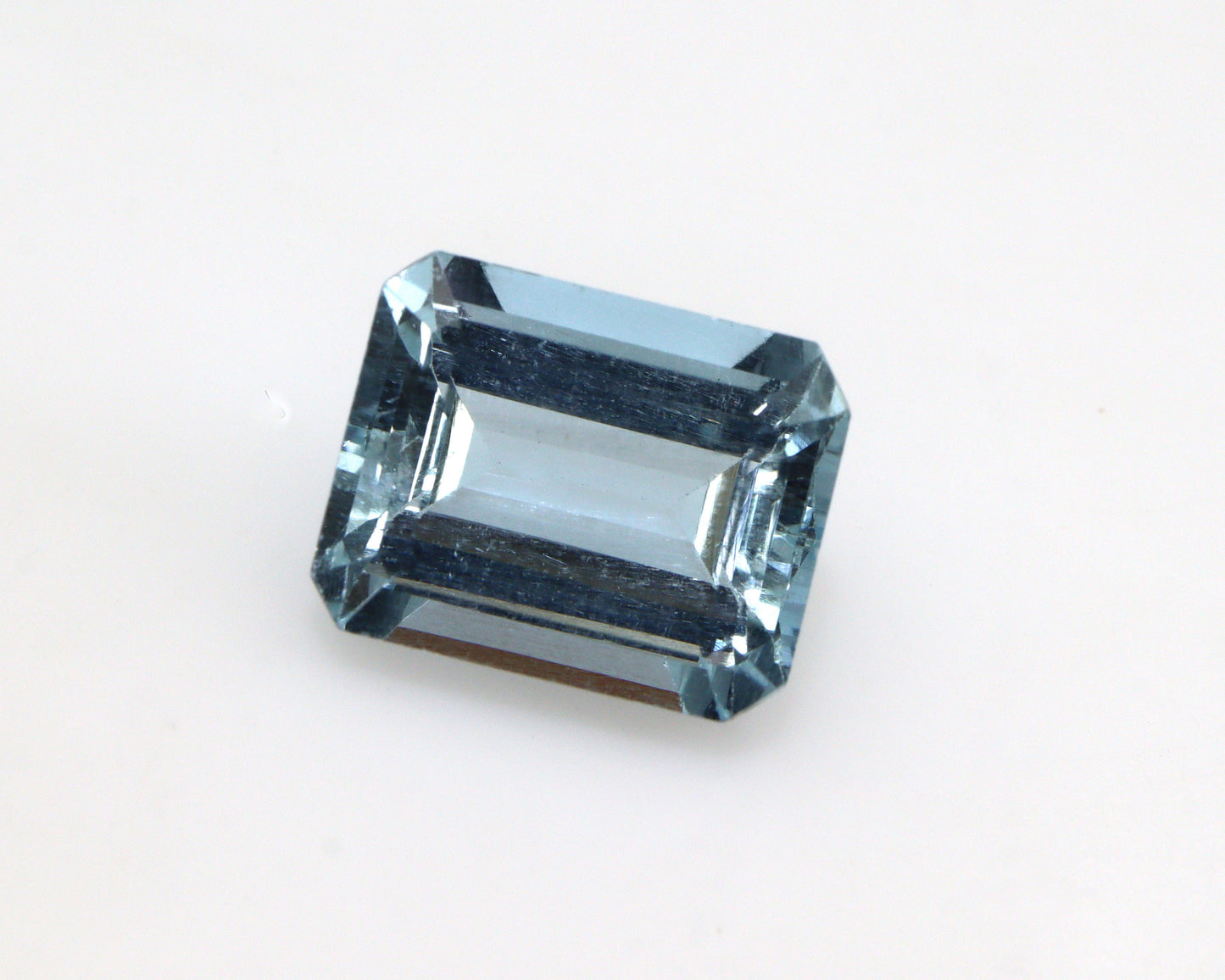 10x8 mm Emerald Cut Natural Aquamarine, 3.25 cts, Perfect Size Aquamarine, Good Quality Octagon, Emerald Cut Pendant, Aquamarine Ring