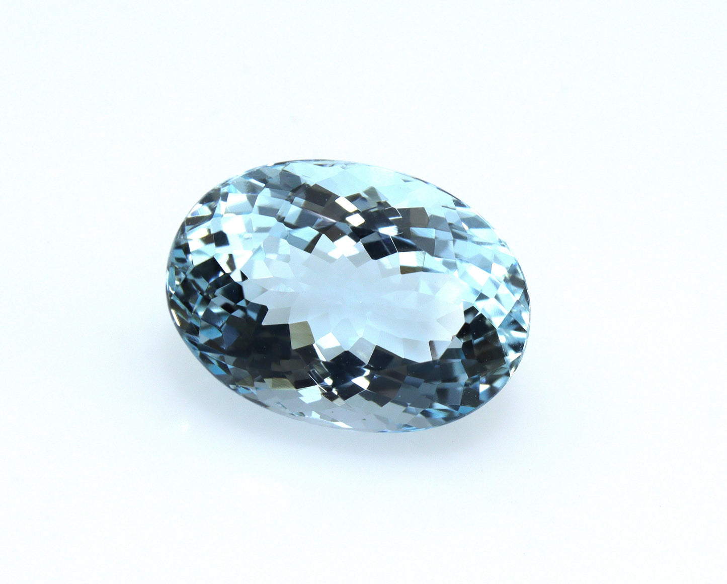 5.5 Ct AAA+ Natural Aquamarine Oval Cut 13.5x9.8 mm, Loupe Clean Medium Blue Aquamarine, Large Loose Gemstone for Statement Ring, Lapidary