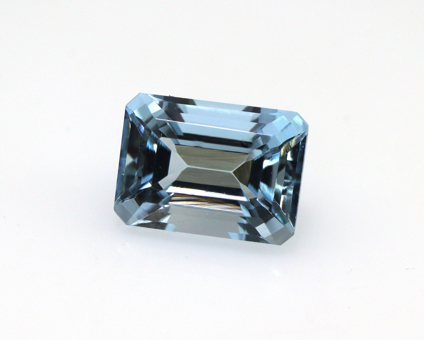Natural Aquamarine Emerald Cut 7x5 mm, Medium Blue AAA Gemstone, Loose Aquamarine for Necklace or Ring, March Birthstone Stone