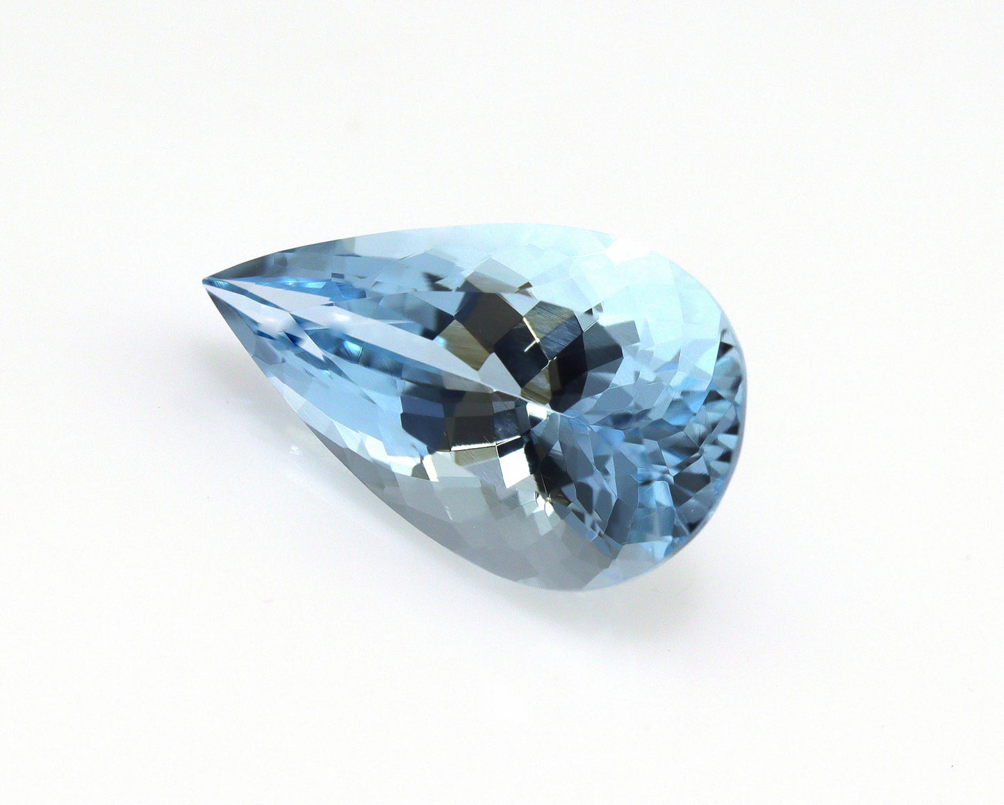 5.3 Ct Aquamarine Pear Cut 16.4x9.9 mm | AAA+ Natural Blue Gemstone | March Birthstone | Loose Aquamarine for Ring, Pendant, Jewelry