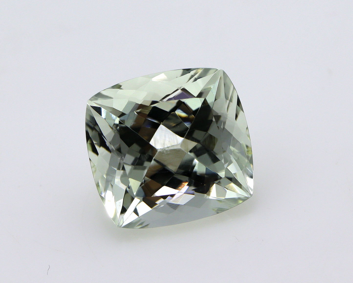 8 Ct Natural Aquamarine Cushion Cut 12.8x12 mm, Yellow Greenish Gemstone, Large March Birthstone, Loose Aquamarine