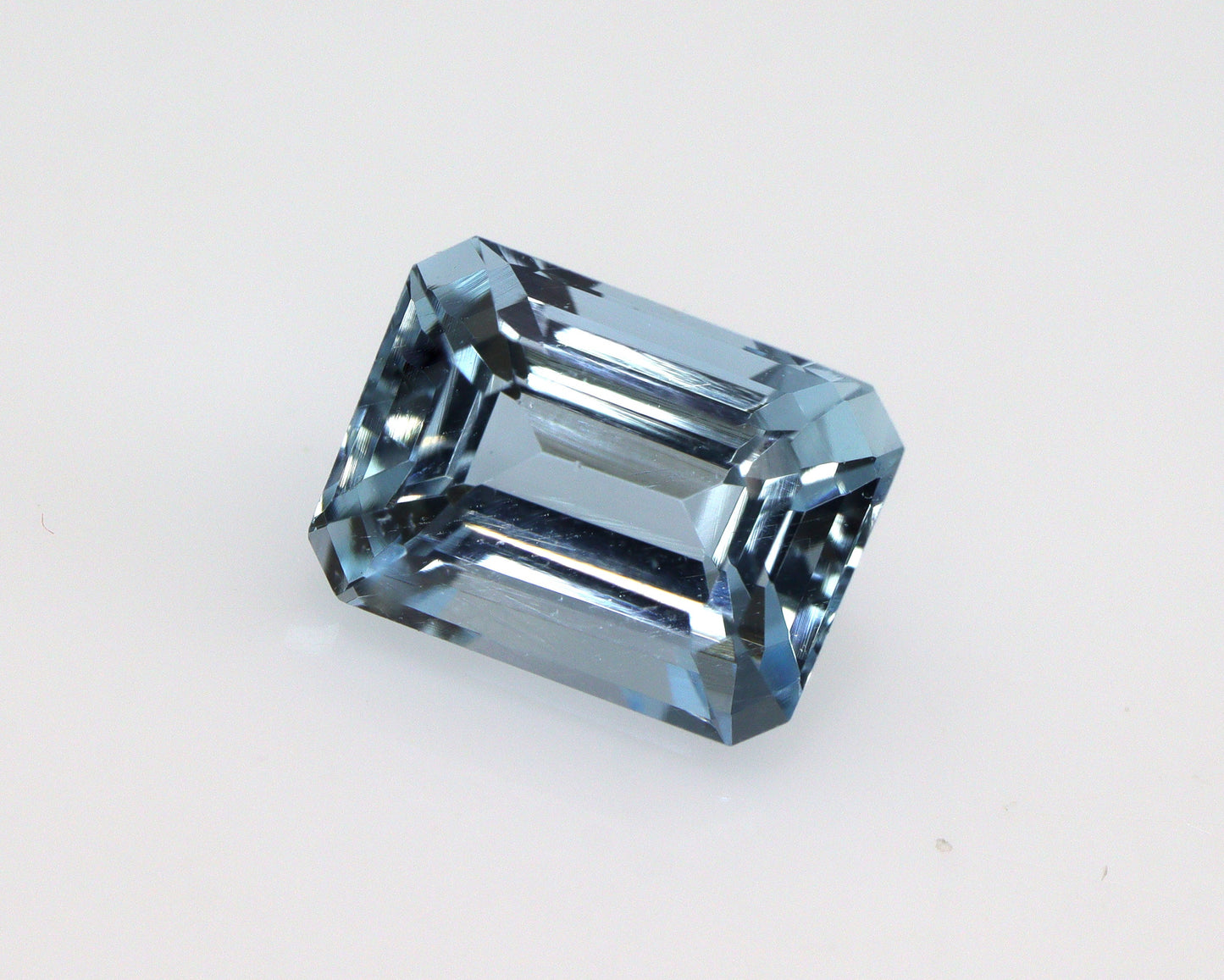 1.7 Cts AAA Natural Aquamarine Emerald Cut, Ring Size Loose Aquamarine, For Jewelry Making, East west Ring, Dainty Aquamarine Pendant