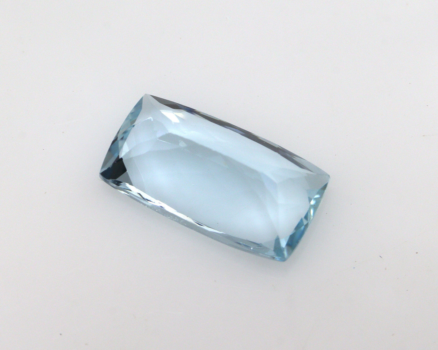 3.1 Ct AAA Aquamarine Cushion Cut, Fine Quality Natural Blue Gemstone, Long Cushion Aquamarine, Aquamarine Necklace Gem