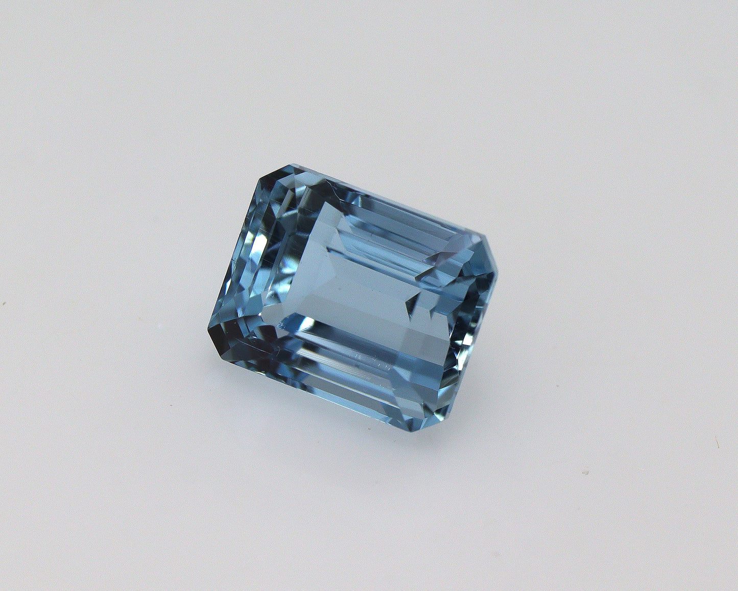 ULTRA FINE! 1.74 Ct Natural Aquamarine Emerald Cut | Deep Blue Gemstone | March Birthstone | 7.3x5.8 mm Loose Gem | Engagement Ring Stone