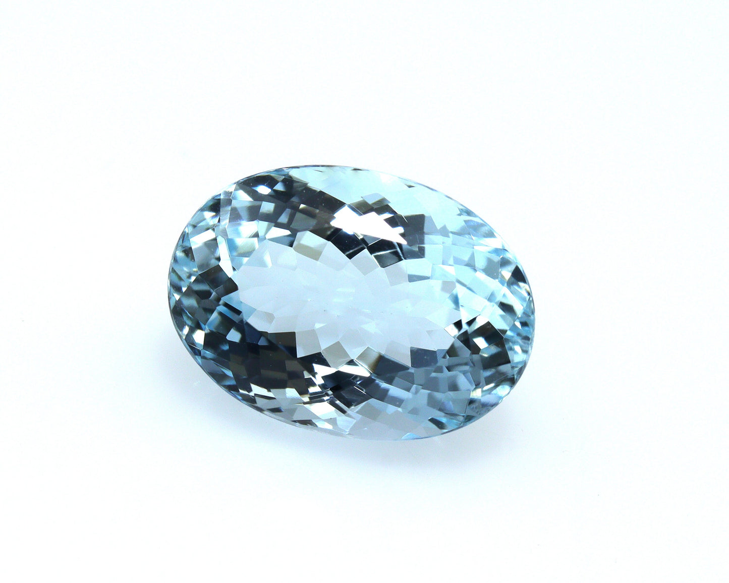 5.5 Ct AAA+ Natural Aquamarine Oval Cut 13.5x9.8 mm, Loupe Clean Medium Blue Aquamarine, Large Loose Gemstone for Statement Ring, Lapidary