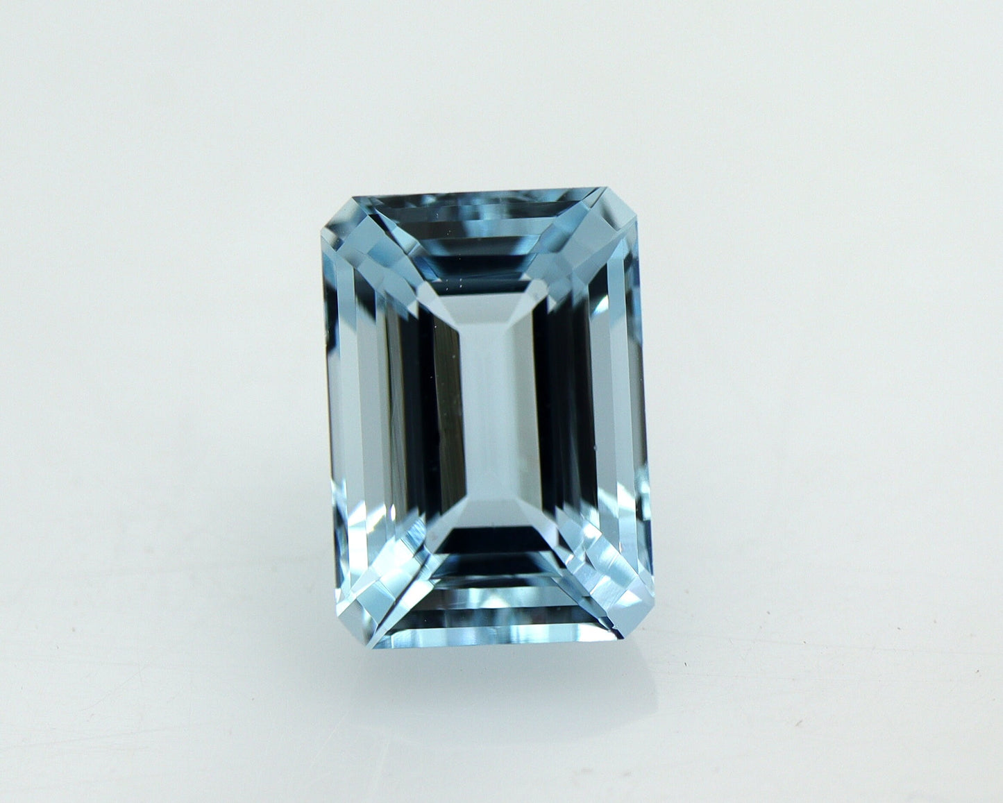 2.5 Ct Aquamarine Emerald Cut – AAA+ Natural 9.3x6.5 mm Medium Blue Gemstone, Eye Clean Aquamarine for Ring or Pendant