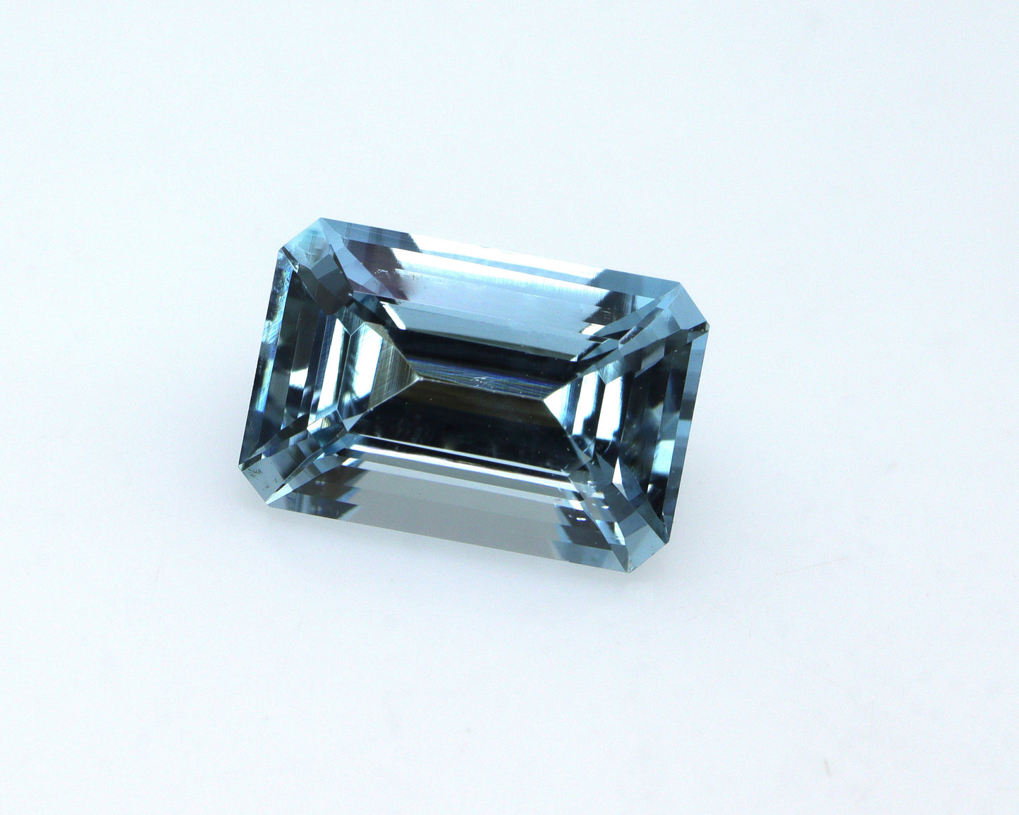 AAA Natural Aquamarine 2.1 Ct Emerald Cut | Blue Aquamarine Loose Gemstone | March Birthstone | Aquamarine Ring Stone | Jewelry Making