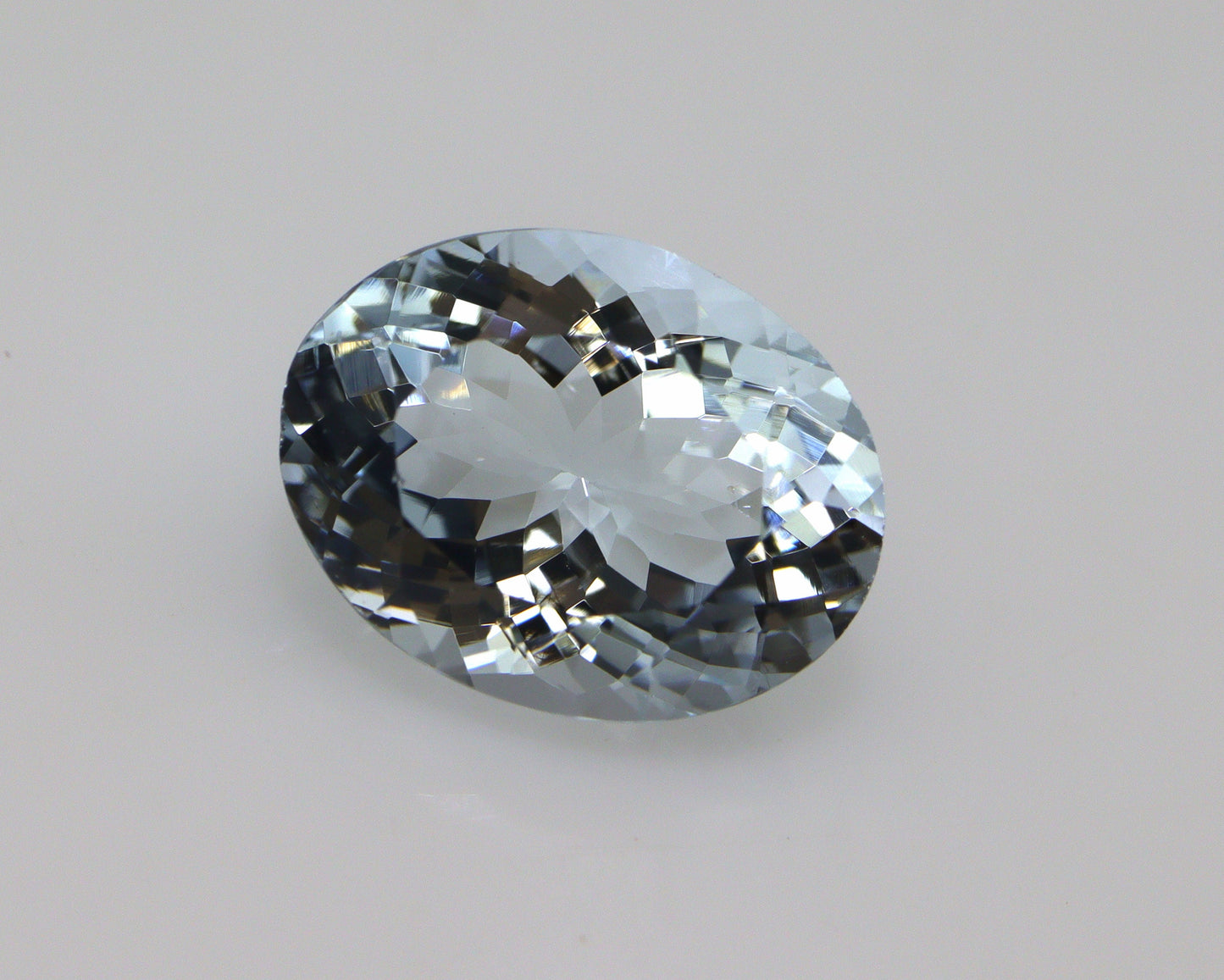 12.6x9.7 mm Big Aquamarine Oval Cut, 4.6 Cts Fine Quality Natural Aquamarine For Oval Ring, Wedding Ring, Dainty Oval Pendant, Halo Necklace