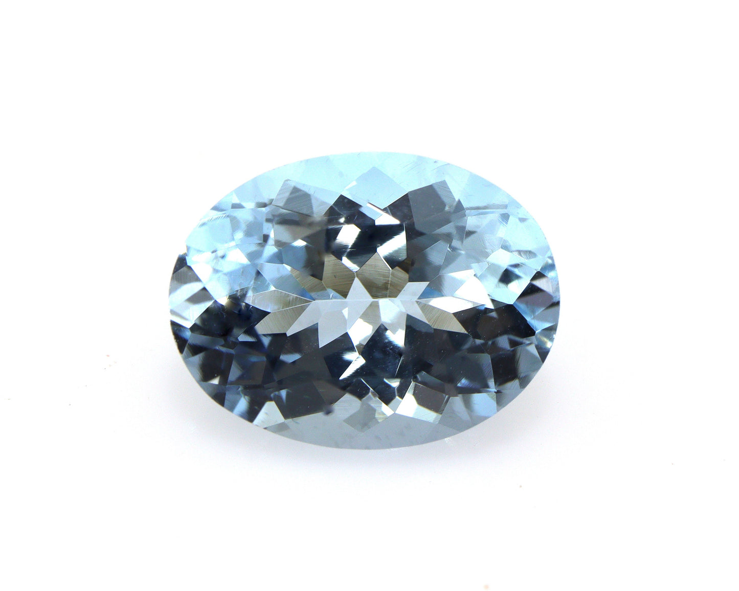 2.93 Ct AAA+ Natural Dark Blue Aquamarine Oval Cut – Top Grade March Birthstone Gemstone for Ring or Pendant