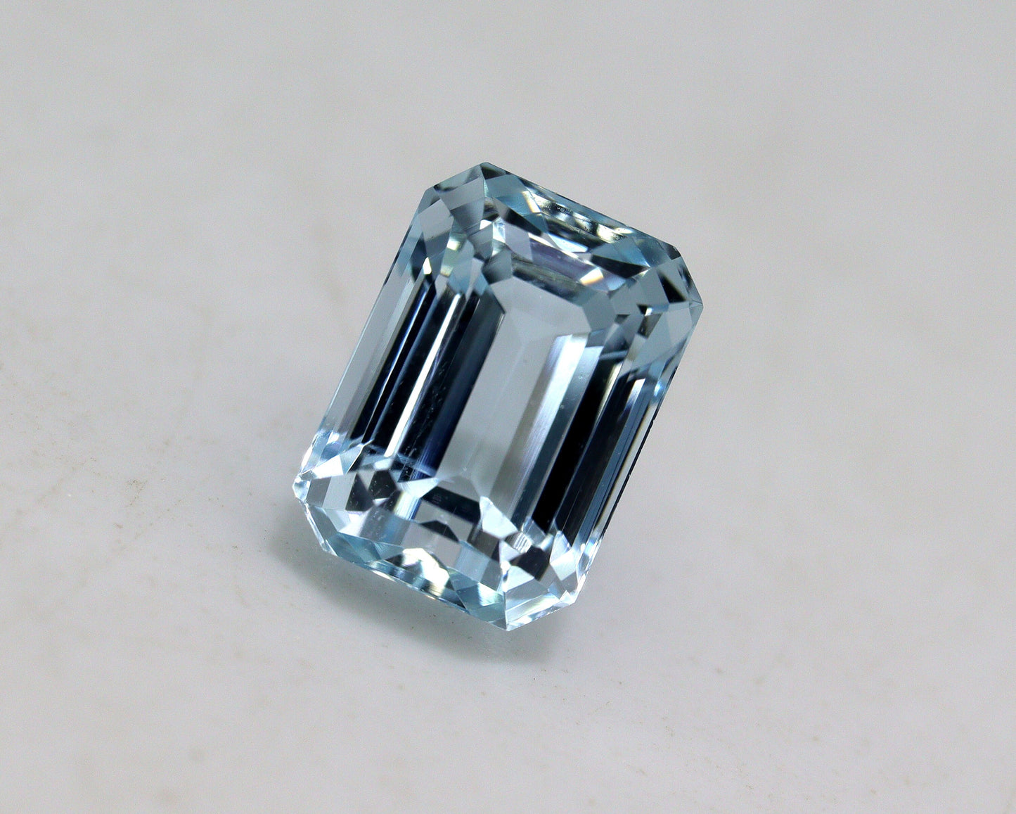 2 Ct AAA Natural Aquamarine | Emerald Cut Loose Gem | Light Blue | Eye Clean to VVS | East West Ring Gem | Birthday & Christmas Gift