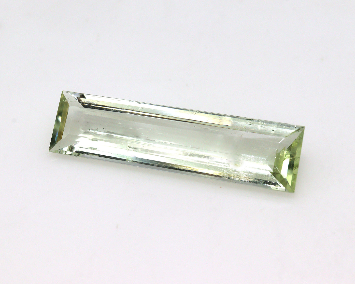 LARGE Baguette! 29.8x7.8 mm Natural Yellow Aquamarine Long Baguette, Baguette Necklace, 9.94 Cts Unique Cut Heliodor, Skinny Cut, Pencils