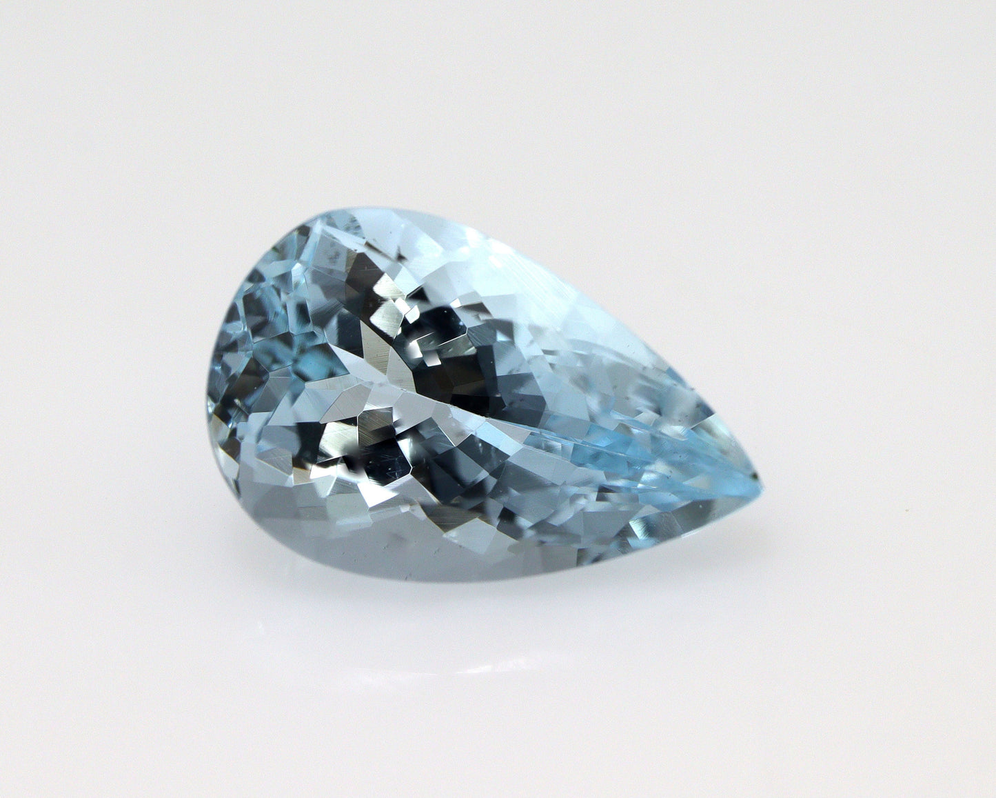 2.4 Ct Pear Cut Aquamarine | AAA Natural | 11.5x7.5 mm Medium Blue Gem | Engagement Ring | Pendant |  Aquamarine Necklace, Teardrop Gem