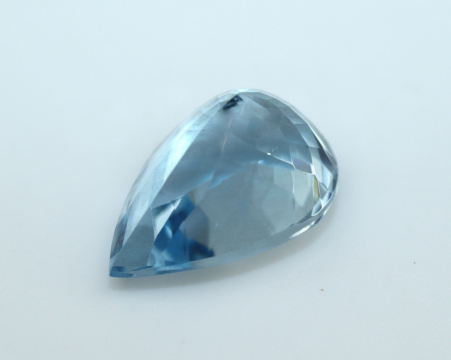 3.3 Ct Natural Aquamarine Pear Cut 12.2x8.4 mm, AAA Loose Gemstone, Medium Blue March Birthstone, Unheated Aquamarine