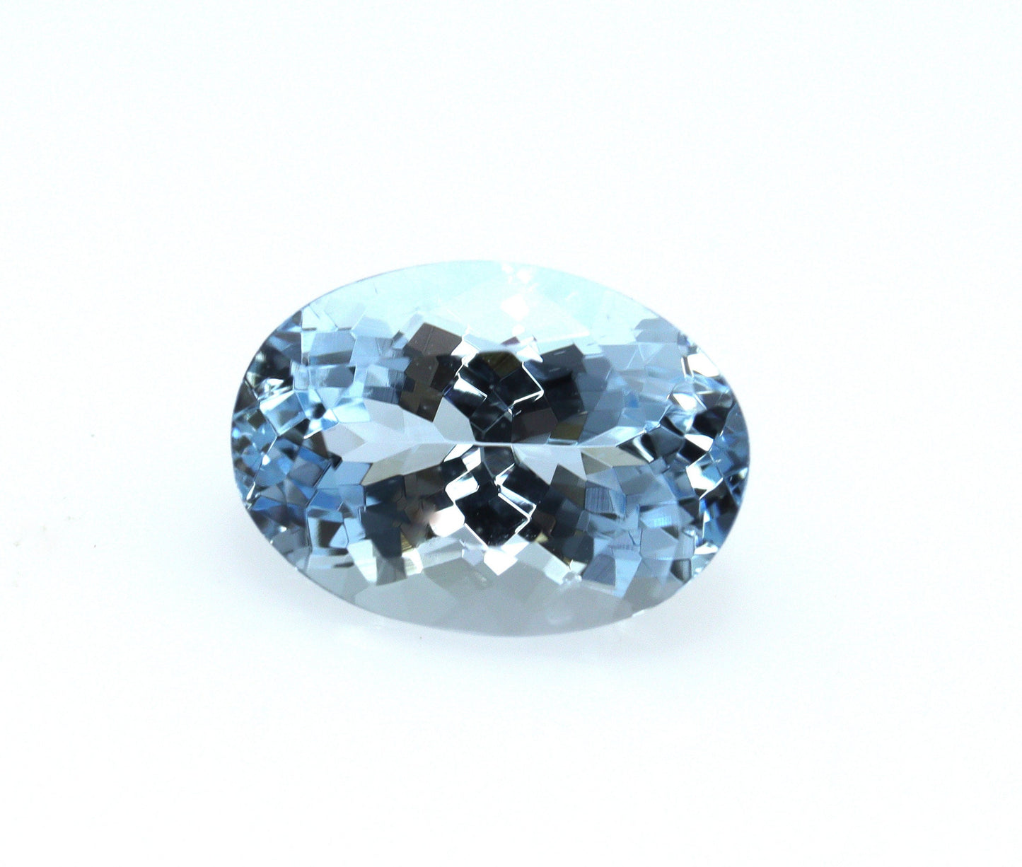 TOP BLUE! 1.7 Ct AAA+ Natural Aquamarine Oval Cut | No Heat Blue Aquamarine | Engagement Ring Gemstone, Wedding Jewelry Stone Saturated Blue
