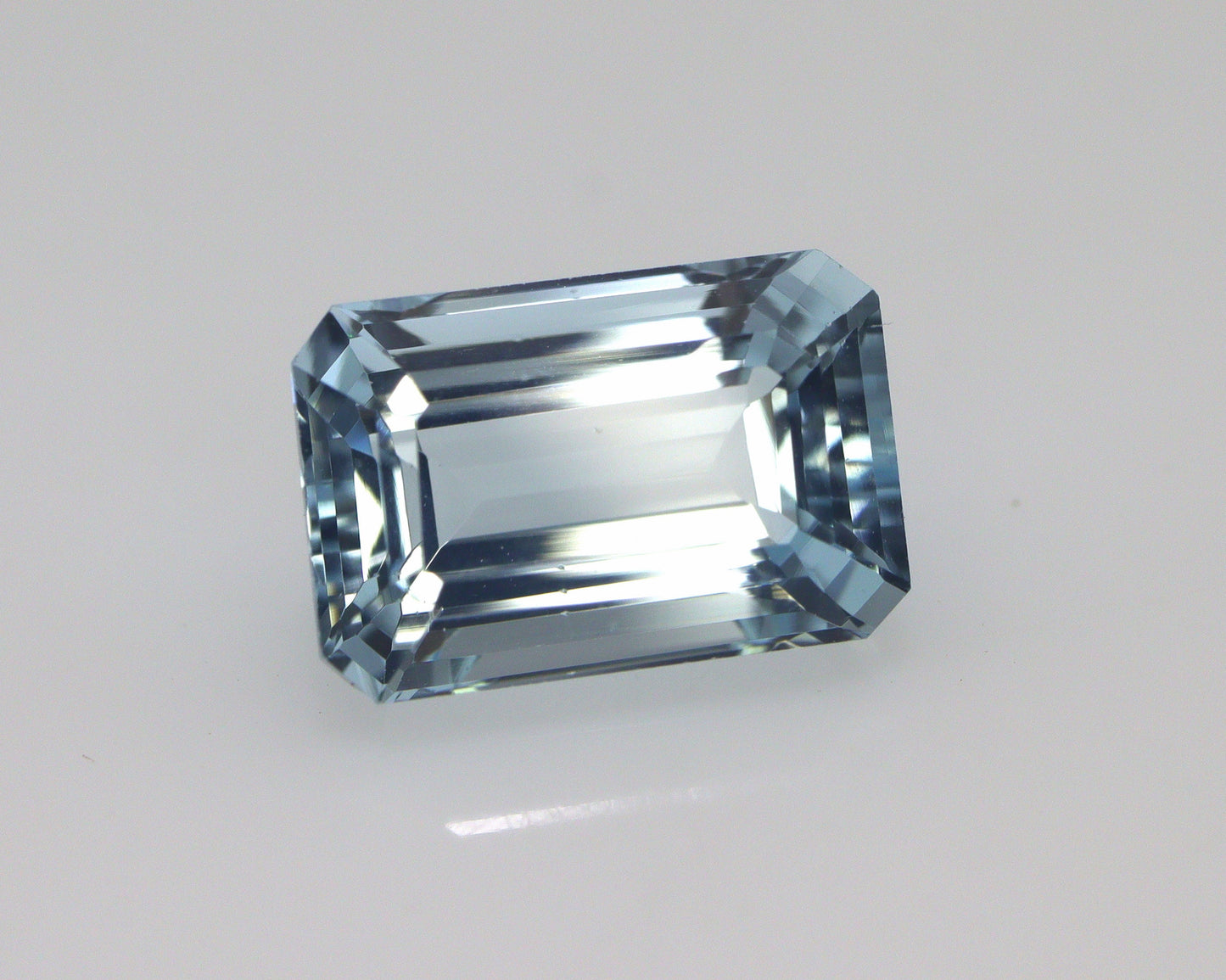 Natural AQUAMARINE Emerald Cut, 8.3x5.6 mm, Dainty Aquamarine Ring, Step Cut Rectangle Aquamarine, Emerald Cut Promise Ring, Stacking Ring