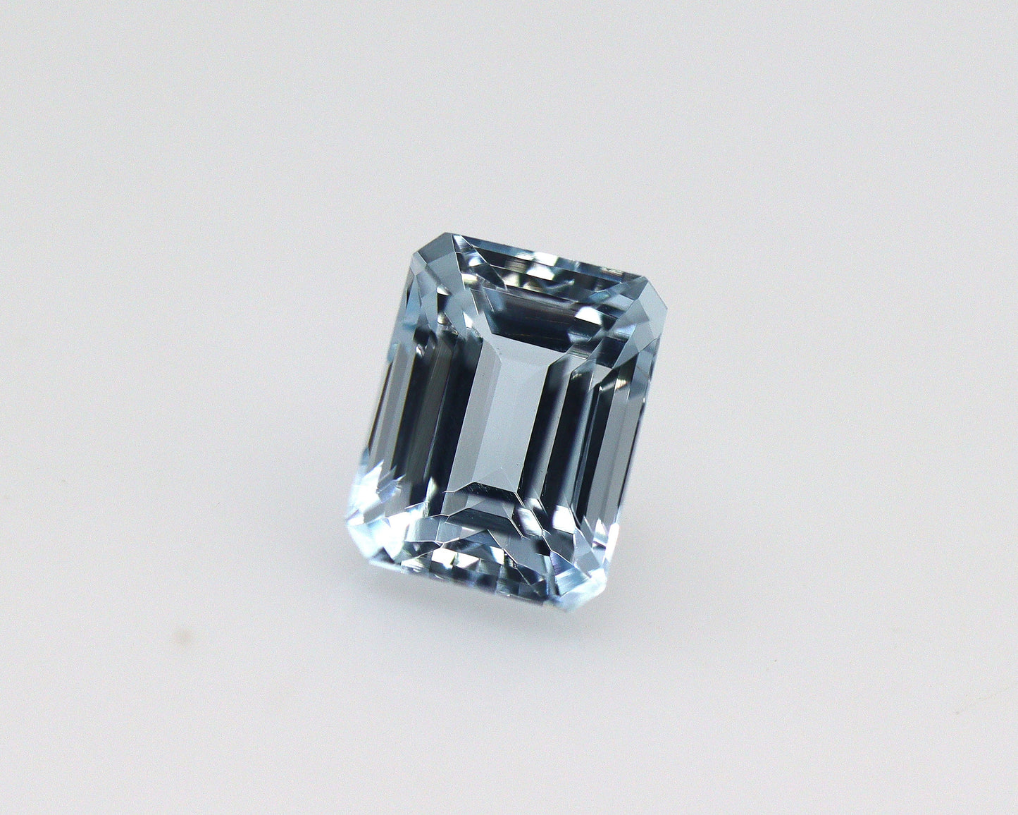 Natural Aquamarine, 6.5x5 mm Emerald Cut, Pale Blue Gemstone, Loose Aquamarine for East West Ring,  Small Emerald Cut Aquamarine