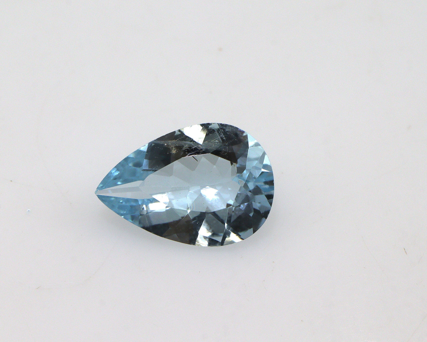 10x7 mm TOP Quality Natural AQUAMARINE Pear | Unheated Dark Blue Aquamarine Gemstone | AAA Grade Aquamarine for Pear Ring