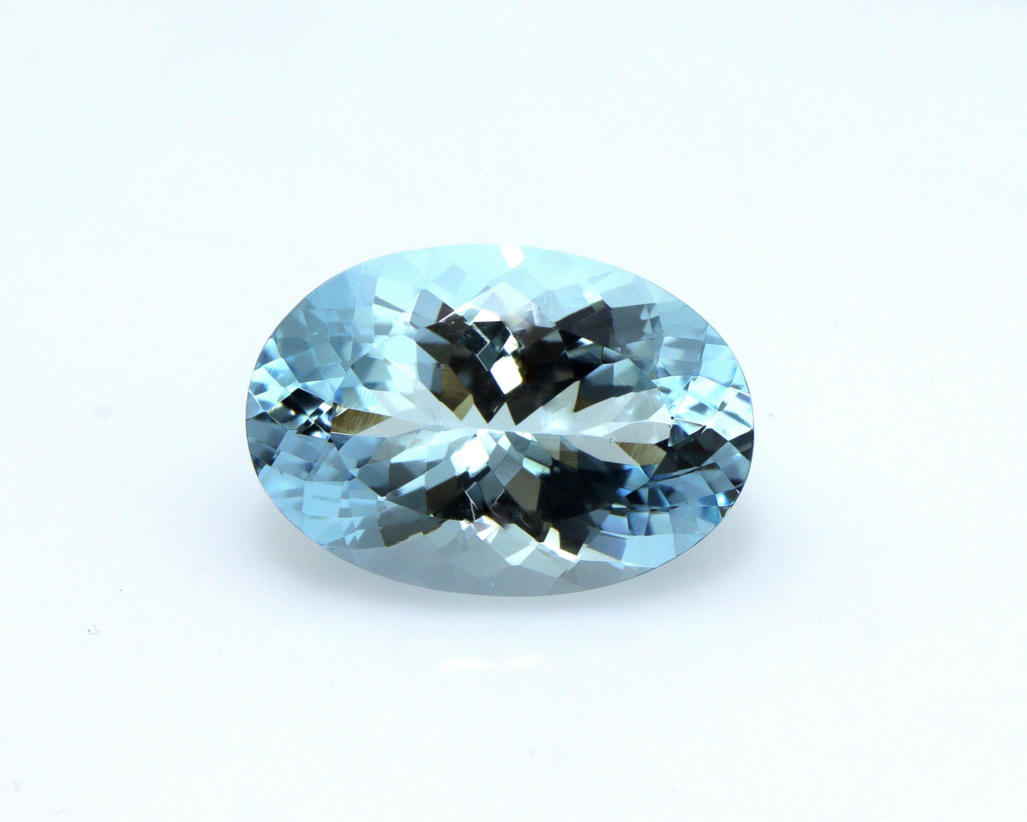 Big Blue Aquamarine 9.7 Ct, Natural Oval Cut AAA+ Quality, Saturated Sea Blue • No Heat • Loupe Clean Gemstone for Pendant/Ring