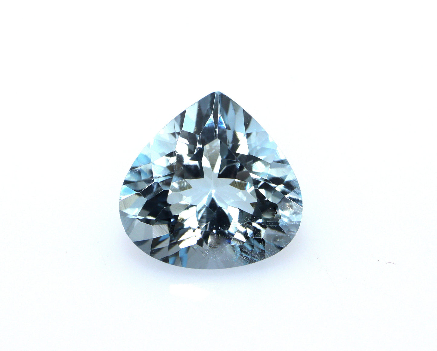2 Ct Aquamarine Heart Cut 9x8.8 mm | AAA Natural Blue Gemstone | March Birthstone | Loose Aquamarine for Ring, Pendant, Necklace