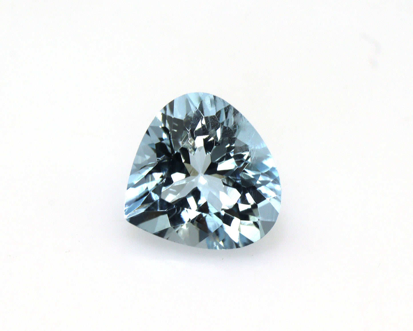 2 Ct Aquamarine Heart Cut 9x8.8 mm | AAA Natural Blue Gemstone | March Birthstone | Loose Aquamarine for Ring, Pendant, Necklace