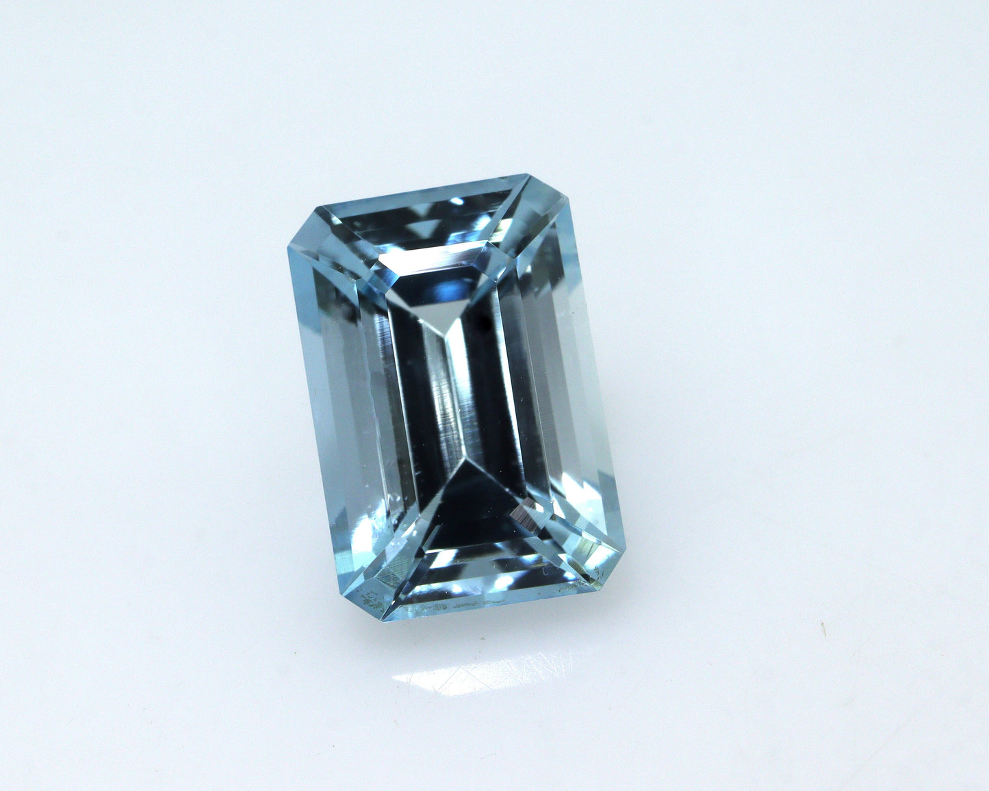 AAA Natural Aquamarine 2.1 Ct Emerald Cut | Blue Aquamarine Loose Gemstone | March Birthstone | Aquamarine Ring Stone | Jewelry Making