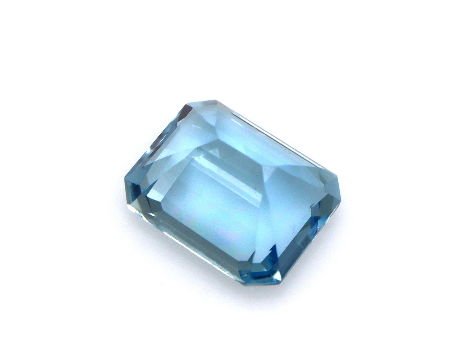 Dark Blue Aquamarine! 2.4 Ct Emerald Cut | AAA+ Eye Clean Gem | No Heat Natural Aquamarine | Engagement Ring Pendant Gem, Top Quality Gem