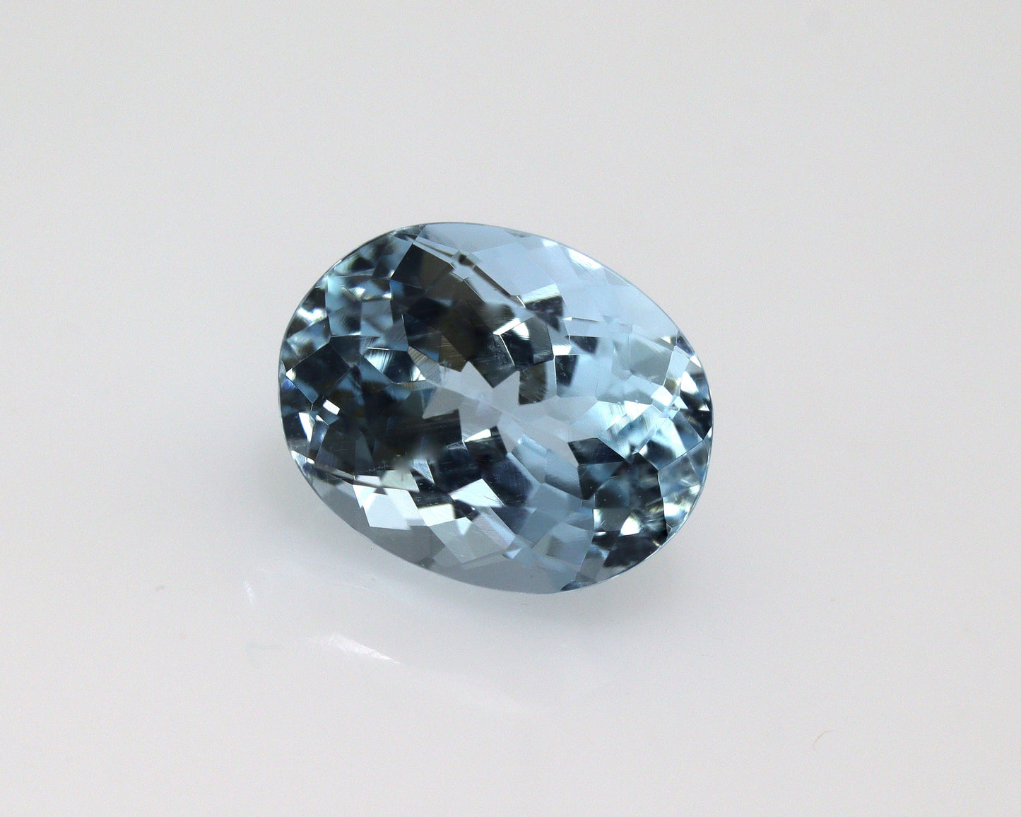 1.8 Ct Natural Aquamarine | 8.7x6.9 mm Oval Cut Gem | Medium Blue | Eye Clean | Custom Ring or Pendant | IGITL Cert | Fine Quality Oval Ring