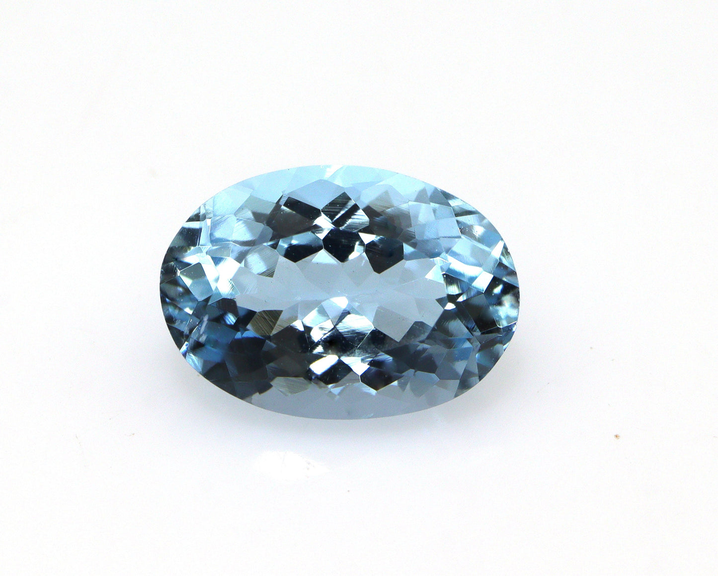 2.76 Ct Deep Blue Aquamarine | Oval Cut Loupe Clean Gemstone 10.9x7.8mm | Natural Aquamarine for Ring or Pendant | AAA+ Quality | Dark Blue