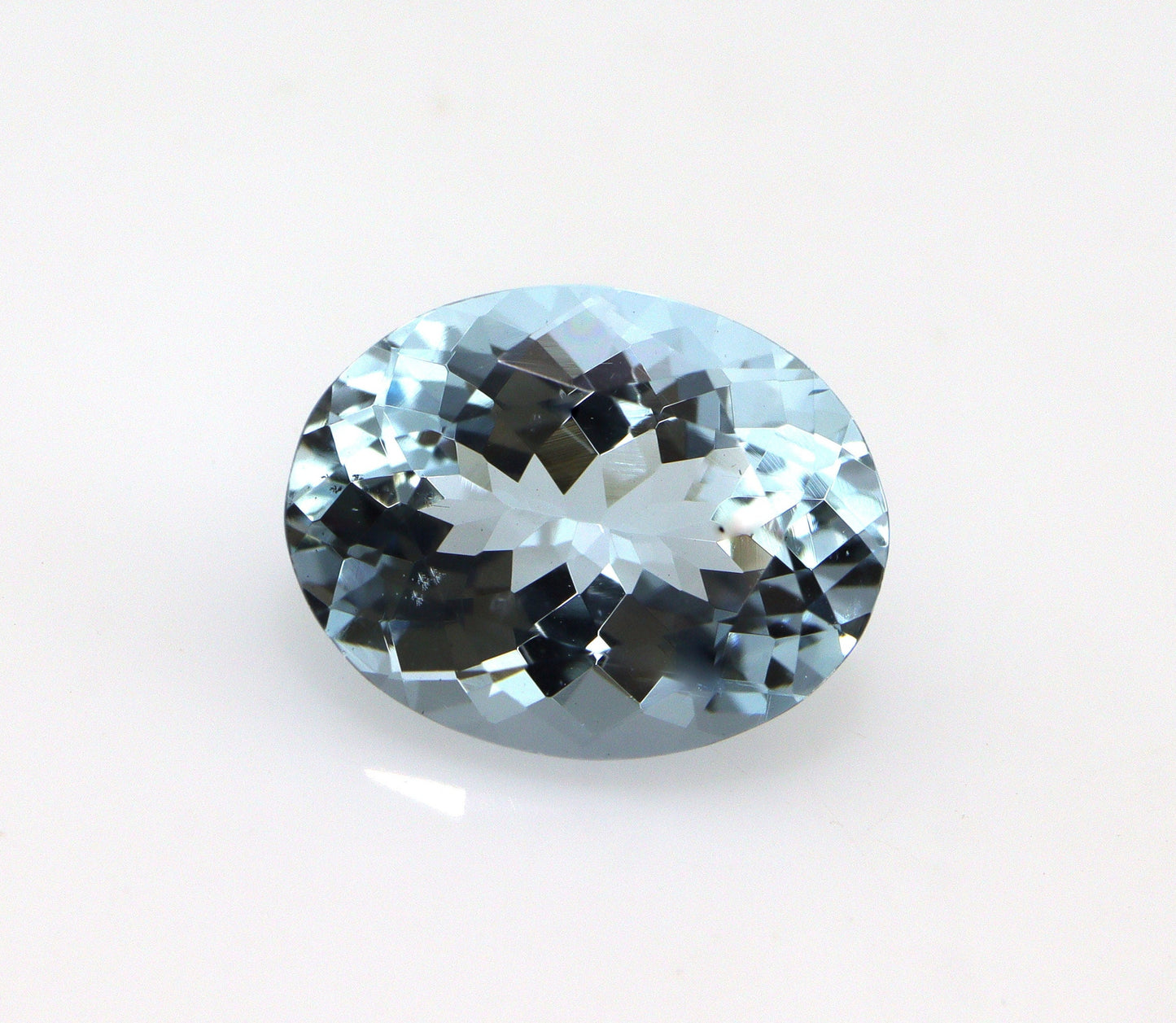 3.2 Ct AAA Natural Aquamarine Oval Cut Gemstone | 11.6x9 mm Medium Blue Aquamarine | March Birthstone | Custom Ring or Necklace Stone