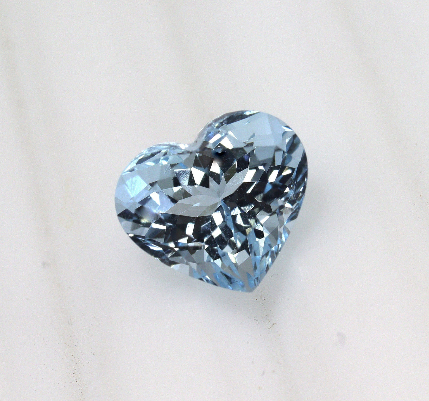 2.26 Ct AAA Natural Aquamarine Heart Cut Gemstone | Medium Blue | Eye Clean | Unheated & Untreated | March Birthstone Ring Necklace