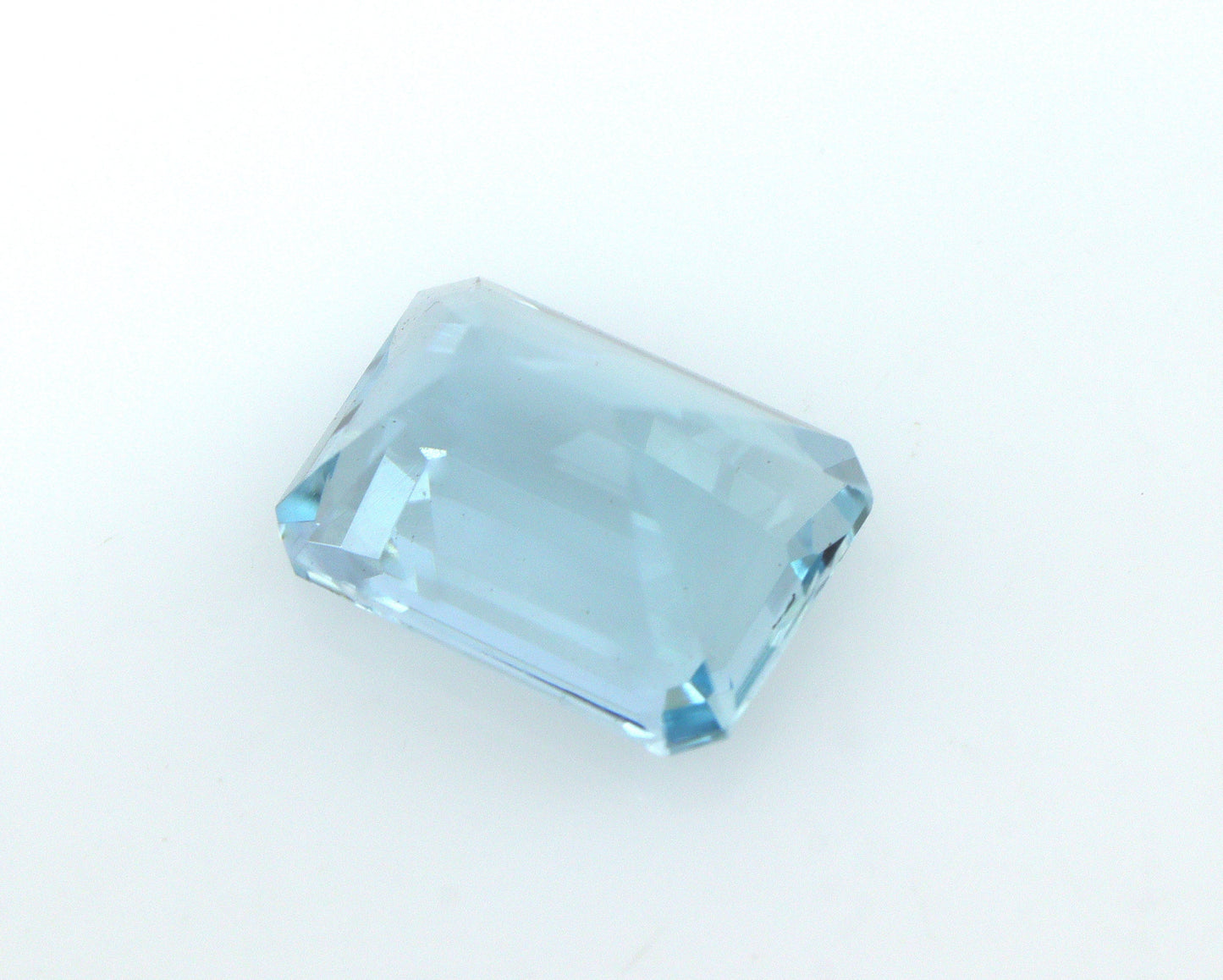 Amazing Blue! 8.3x6 mm Natural Aquamarine Emerald Cut for Stacking Ring, Solitaire Aquamarine, Emerald Cut Birthday Ring, Jewelry Making
