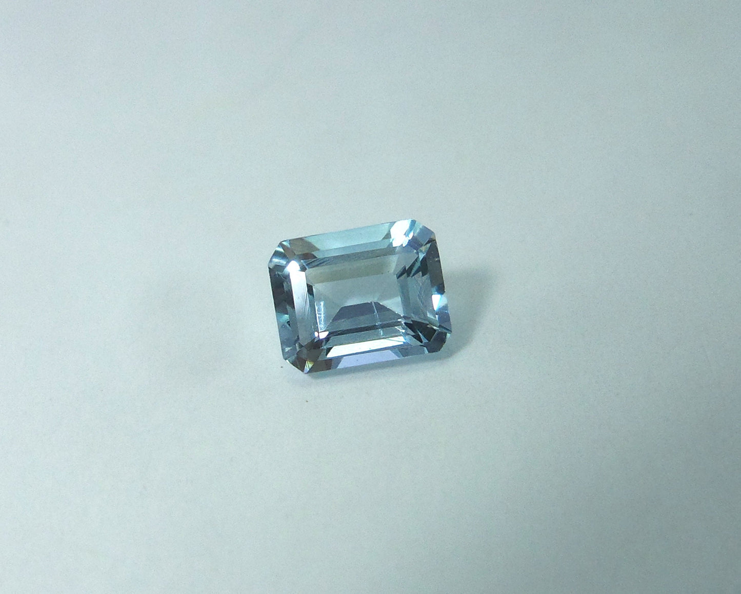 AAA Natural Aquamarine Emerald Cut (6.3x5.1 mm) – Medium Blue Loose Gemstone | March Birthstone