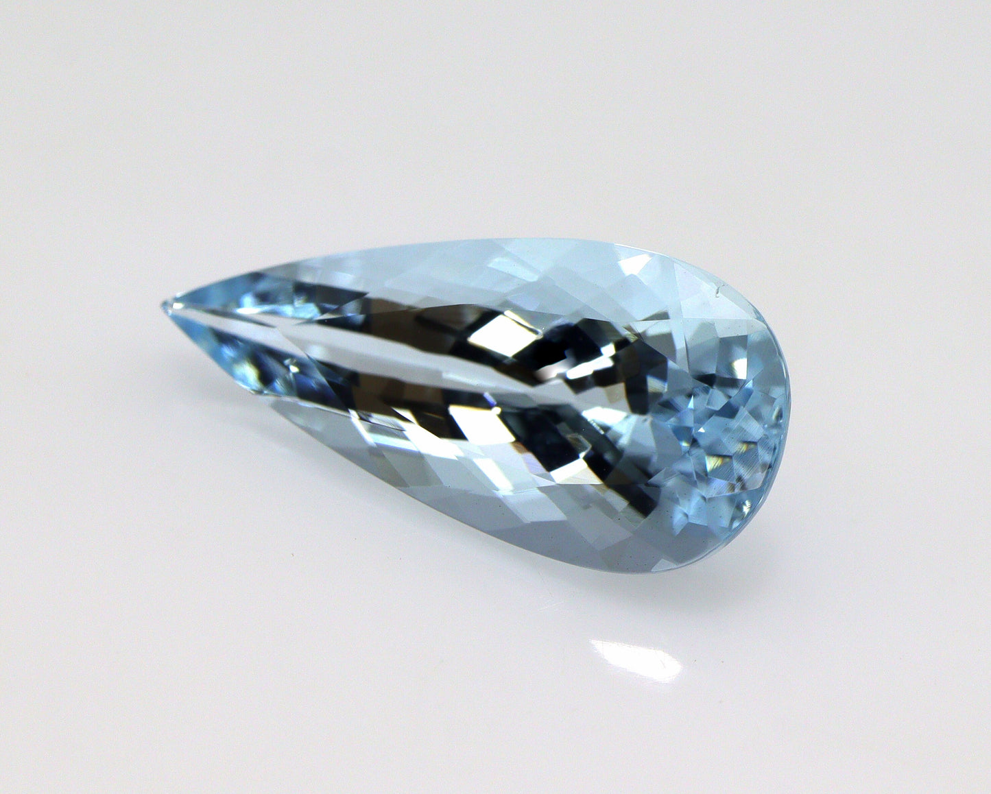 Sparkling! AAA Natural AQUAMARINE Pear, Fine Cut Grade, For Pear Ring, Halo Necklace, Pear Cut Pendant, Drop Pendant, Wedding Ring, Promise