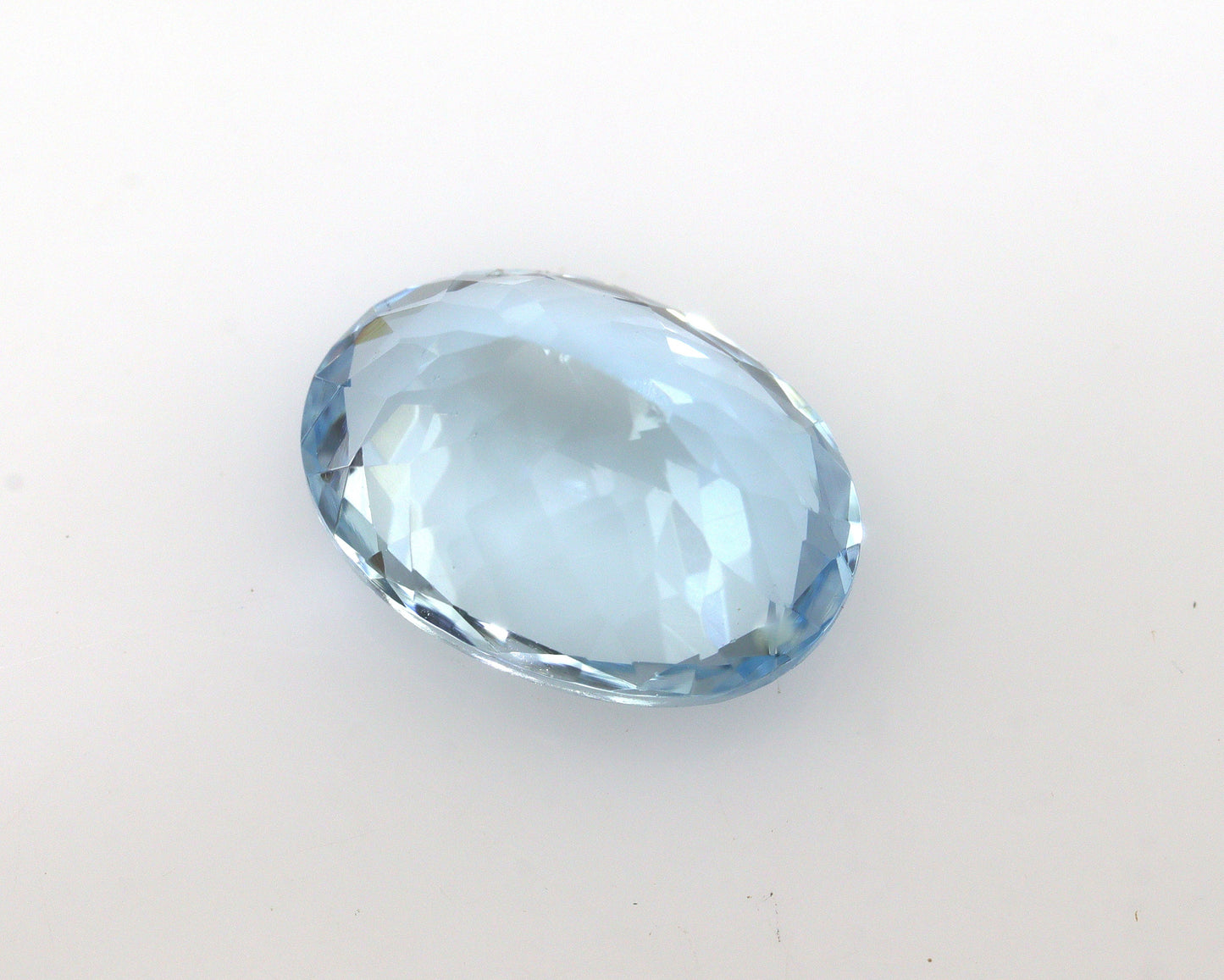 AAA 3.3 Ct Natural Aquamarine Oval Cut 11x8 mm | Micro Cut Full Luster | March Birthstone Gem for Ring or Pendant