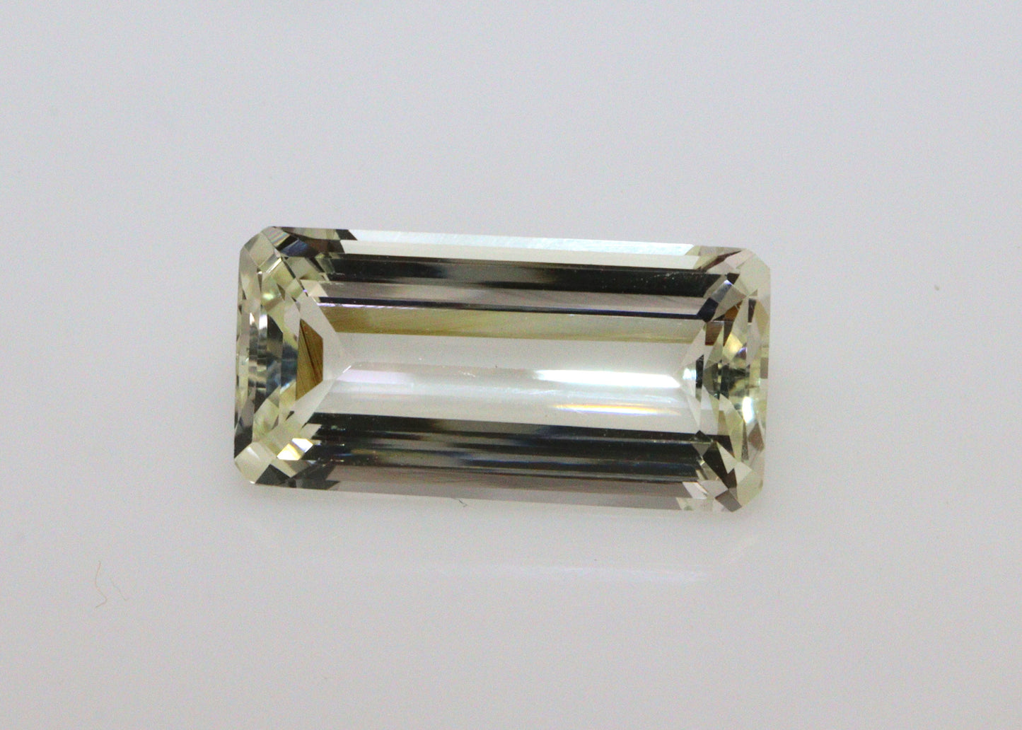 6.8 Ct AAA Natural Yellow Aquamarine Emerald Cut | 16.7 × 8.3 mm Golden Aquamarine Loose Gemstone | March Birthstone
