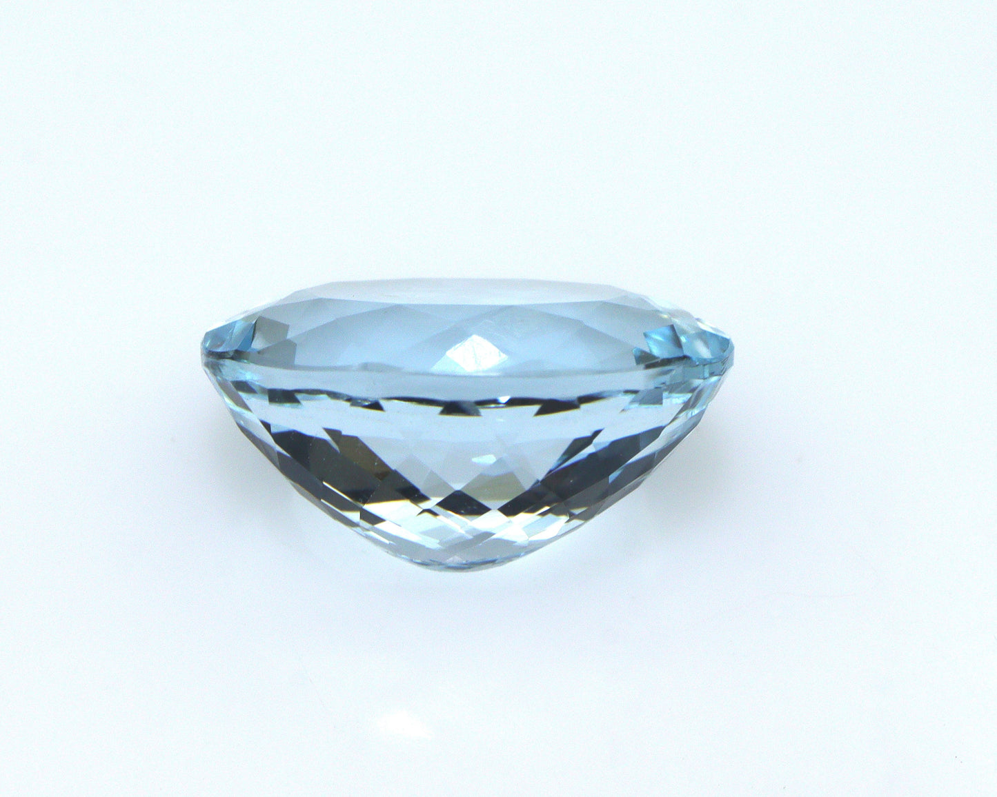 5.5 Ct AAA+ Natural Aquamarine Oval Cut 13.5x9.8 mm, Loupe Clean Medium Blue Aquamarine, Large Loose Gemstone for Statement Ring, Lapidary