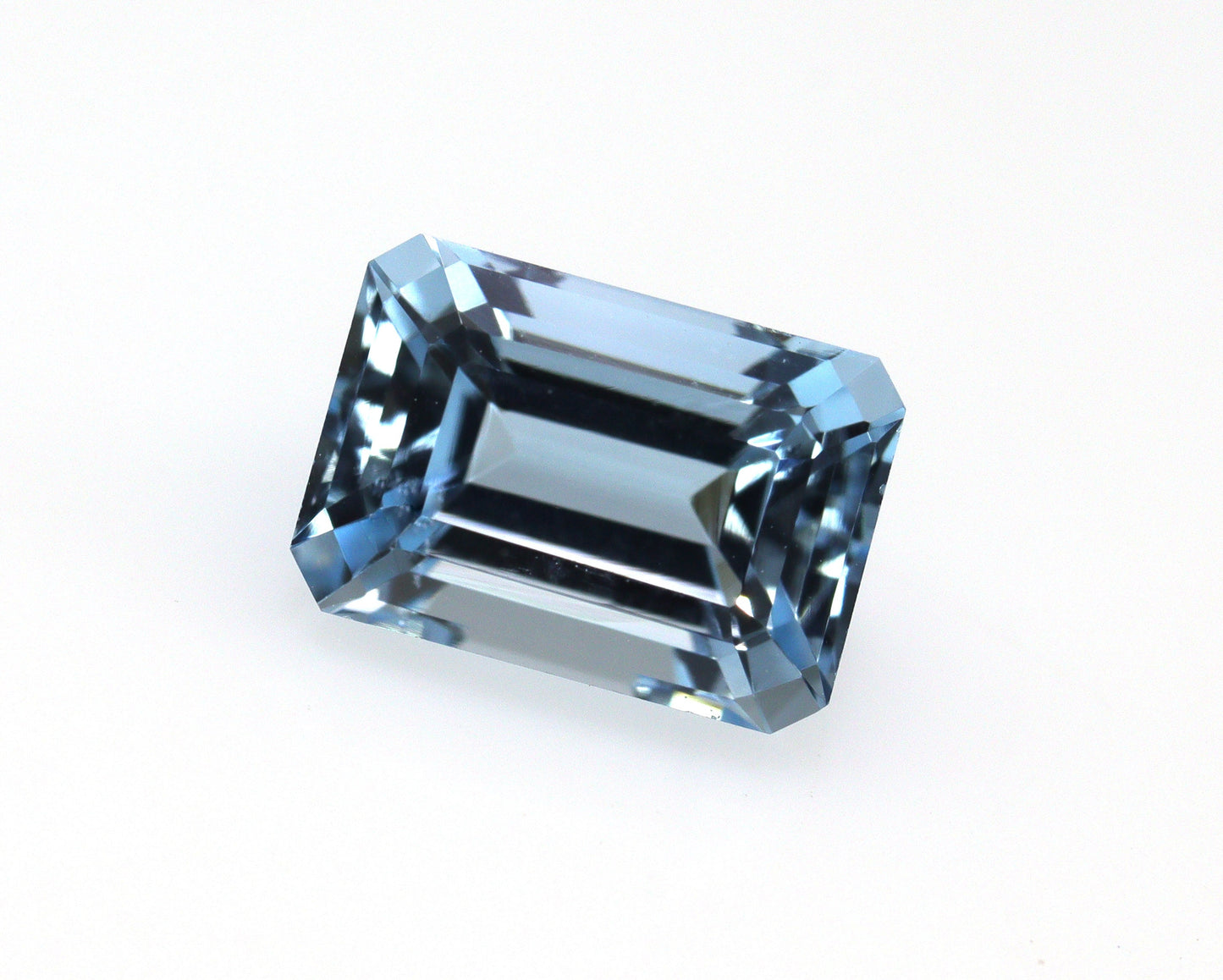 7x5 mm Aquamarine Emerald Cut – AAA Natural 1.2 Ct Medium Blue Gemstone, Loose Aquamarine for Ring or Pendant, Aquamarine Supplies