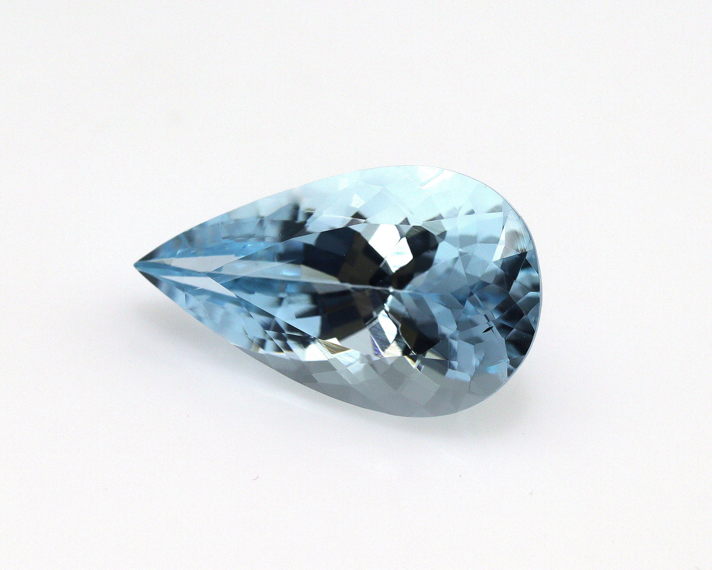 5.3 Ct Aquamarine Pear Cut 16.4x9.9 mm | AAA+ Natural Blue Gemstone | March Birthstone | Loose Aquamarine for Ring, Pendant, Jewelry