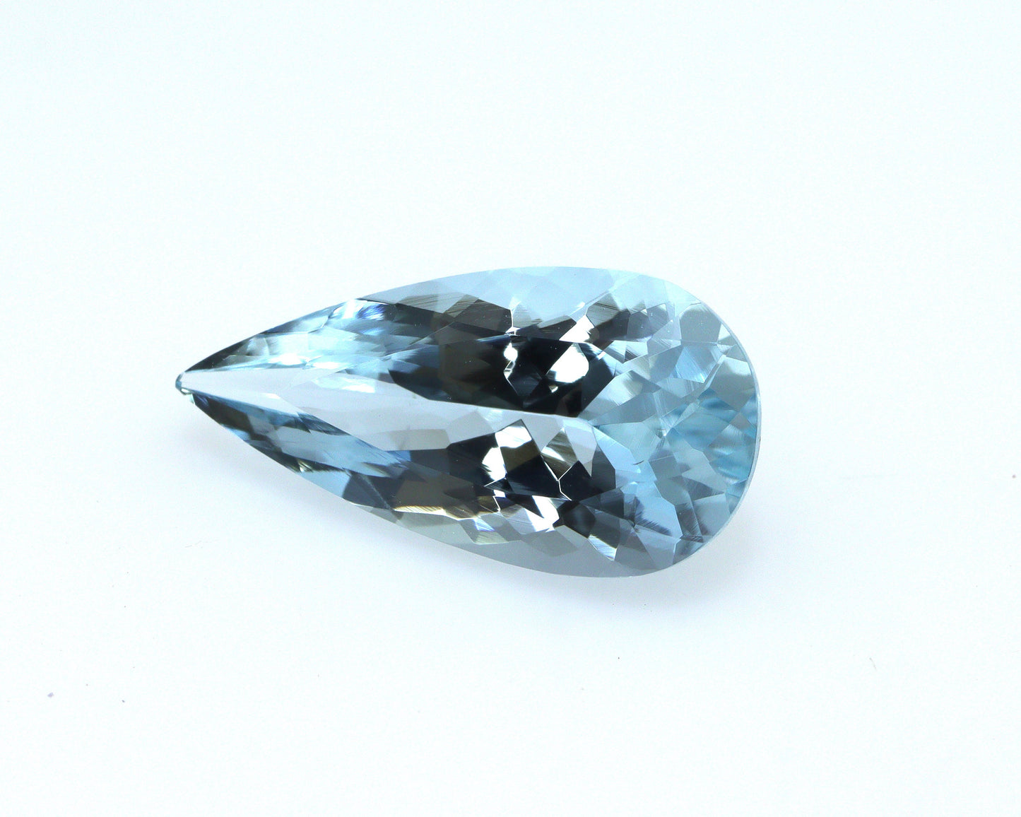 FINE QUALITY! 3.5 Cts AAA Natural Aquamarine Pear Cut 15.7x8 mm, Pear Ring, Top Grade Aquamarine Fine Jewelry, Aquamarine Pear Pendant