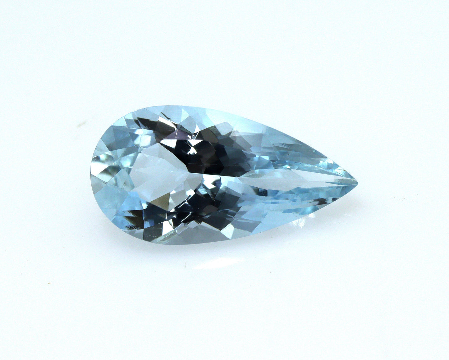 3.3 Cts AAA Natural AQUAMARINE Pear 15.5x8.1 mm, For Pear Shape Engagement Ring, Loose Aquamarine Gemstones