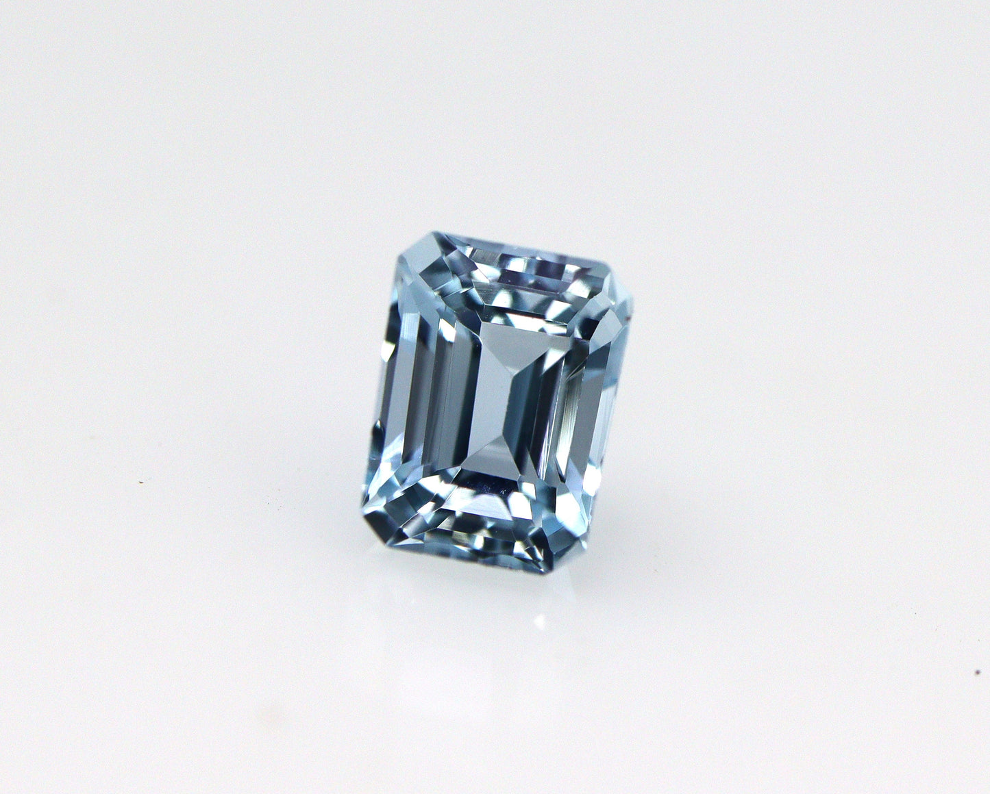 6.2x4.5 mm AAA Natural Aquamarine Emerald Cut, Tiny Loose Aquamarine, For Jewelry Making, East West Ring, Excellent Cut March Birthstone